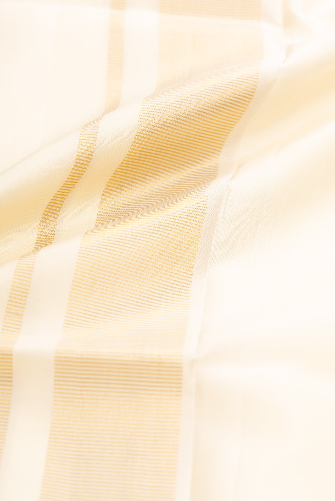 Sandal Silk Dhoti With Angavastram (9X 5) Muzham with Plain Body and Zari Border
