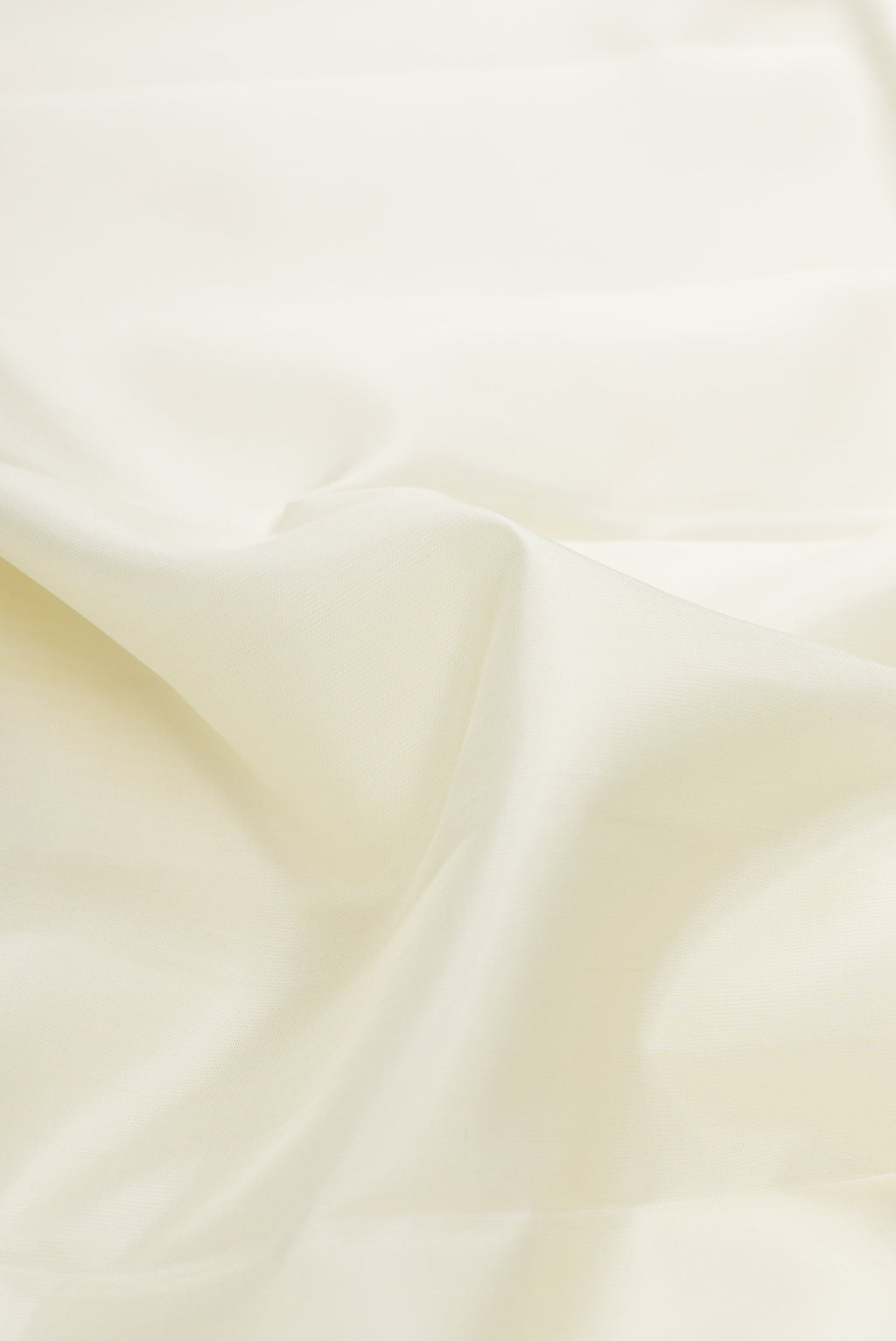 White Silk Dhoti With Angavastram (9X 5) Muzham with Plain Body and Zari Border