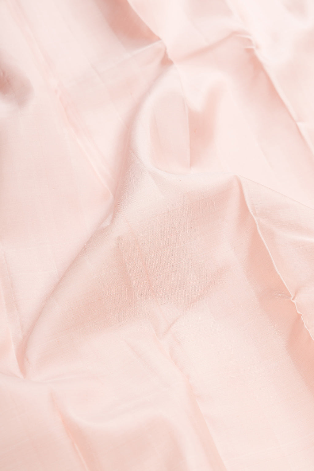 Rose Gold Silk Dhoti With Angavastram (9X 5) Muzham with Plain Body and Zari Border