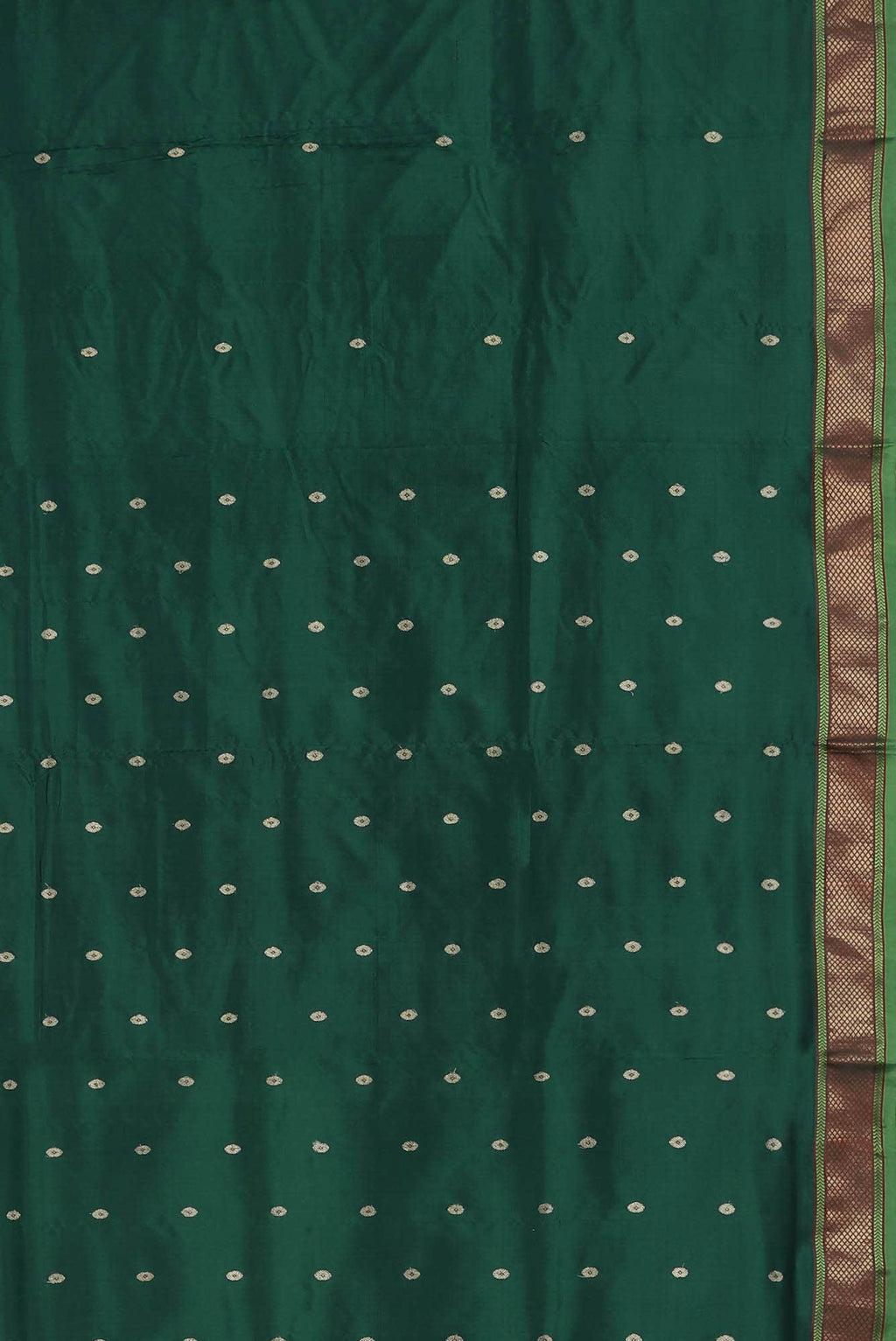 Green Paithani Silk Saree