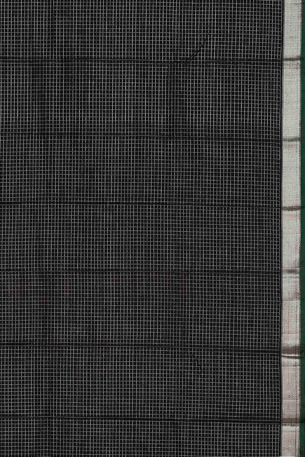 Black Kanchipuram Silk Saree