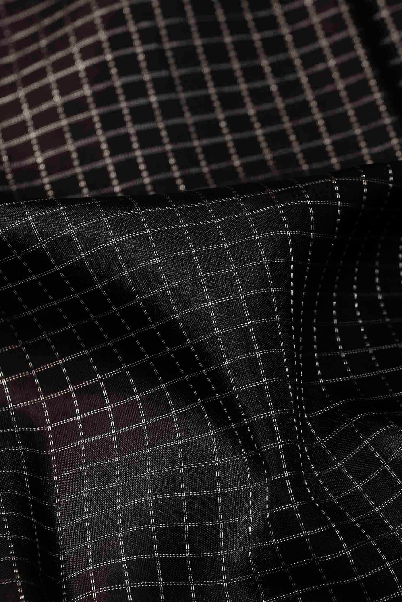 Black Kanchipuram Silk Saree