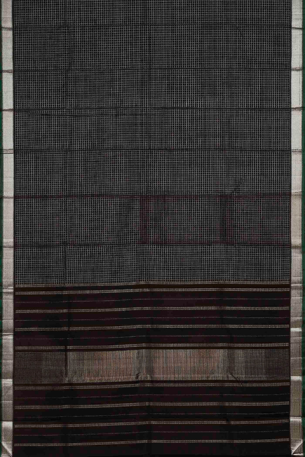 Black Kanchipuram Silk Saree