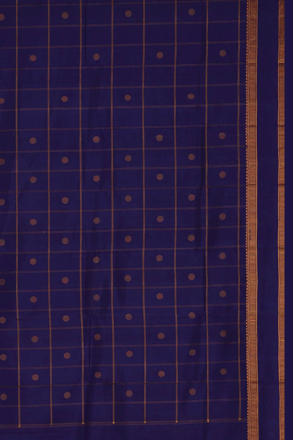 Blue Kanchipuram Silk Saree