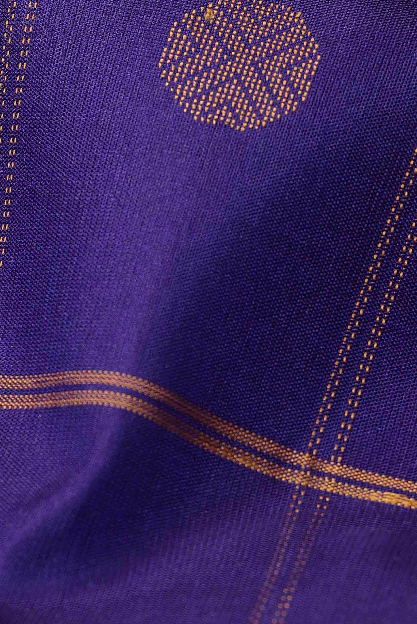 Blue Kanchipuram Silk Saree
