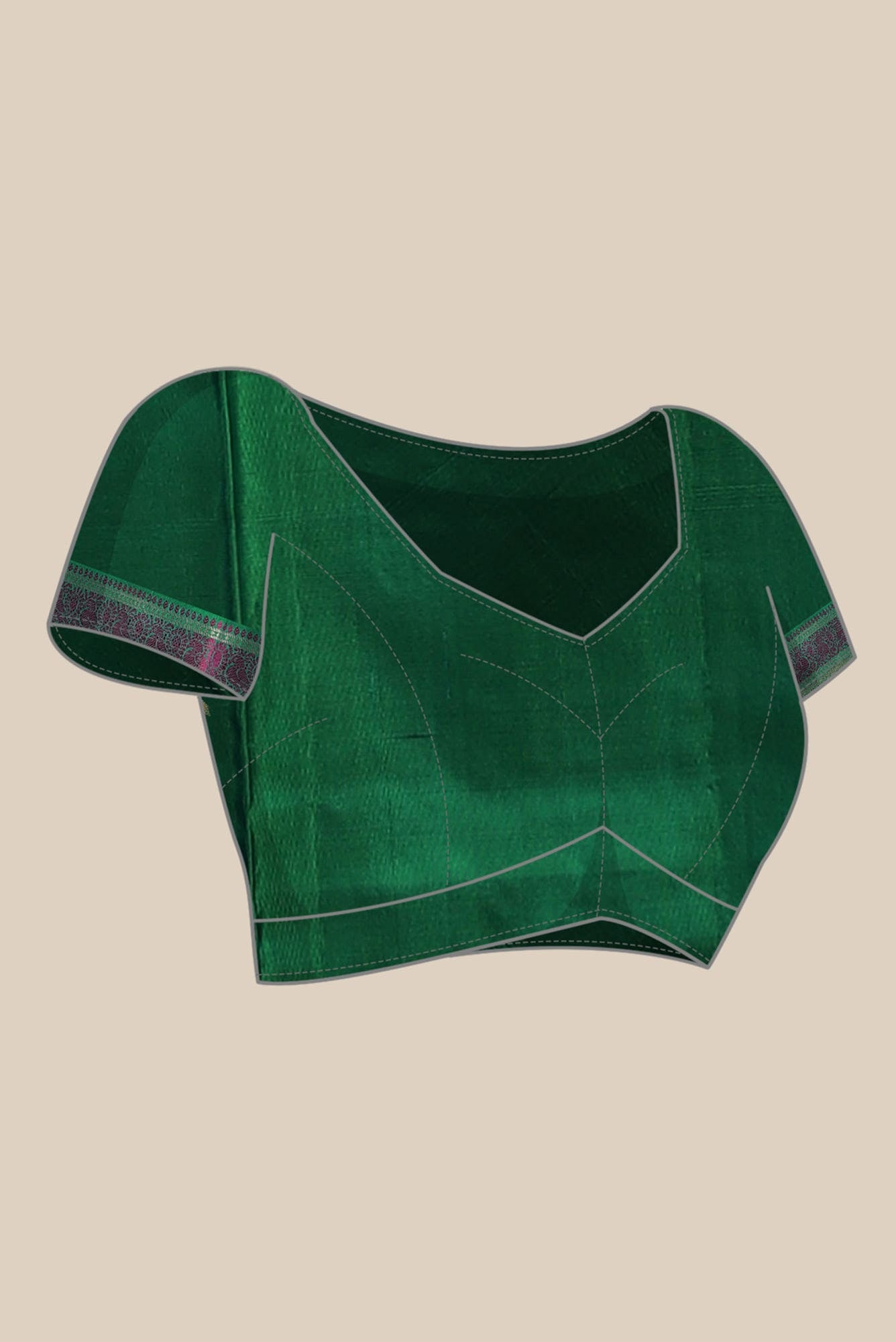 Green Kanchipuram Silk Saree