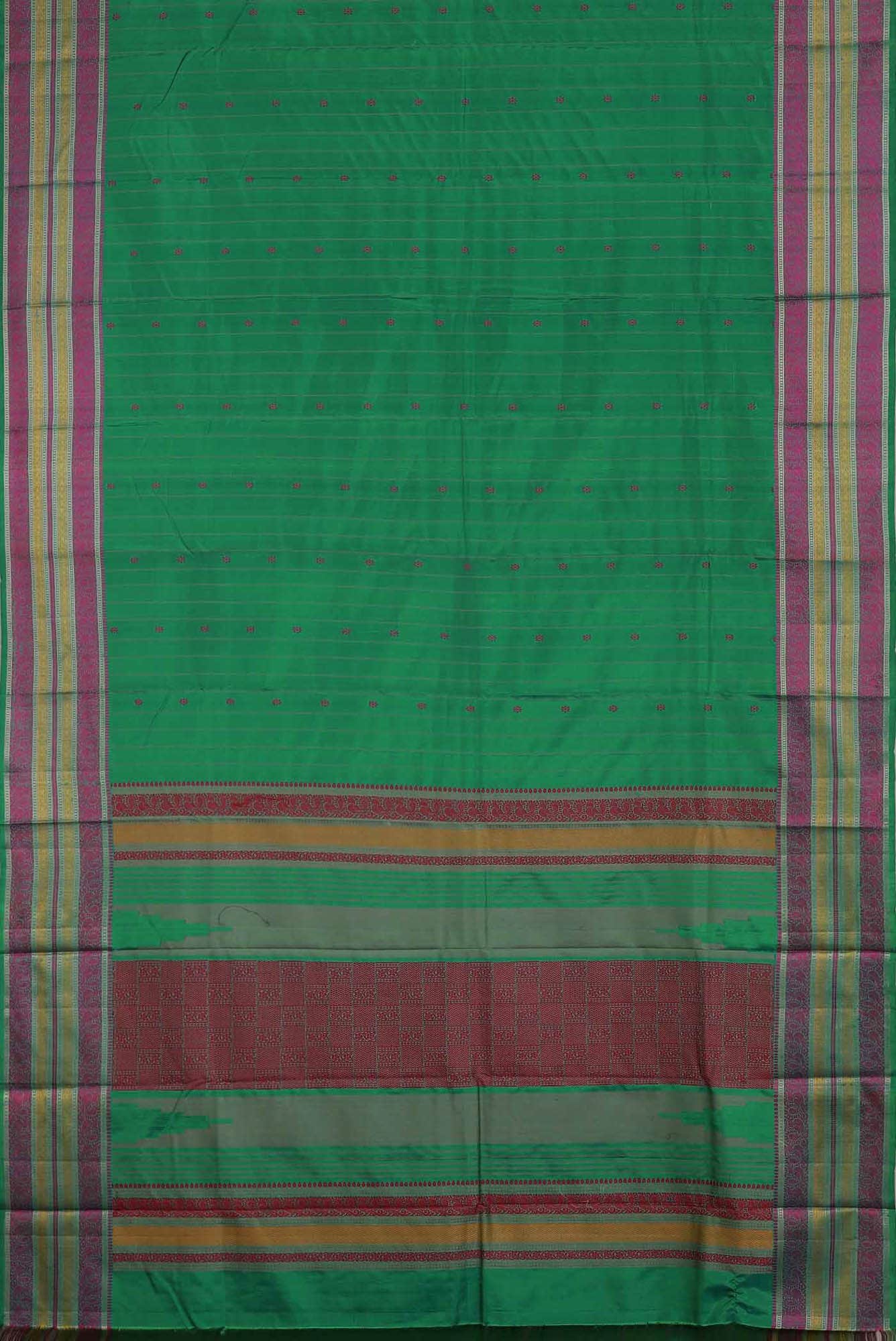 Green Kanchipuram Silk Saree