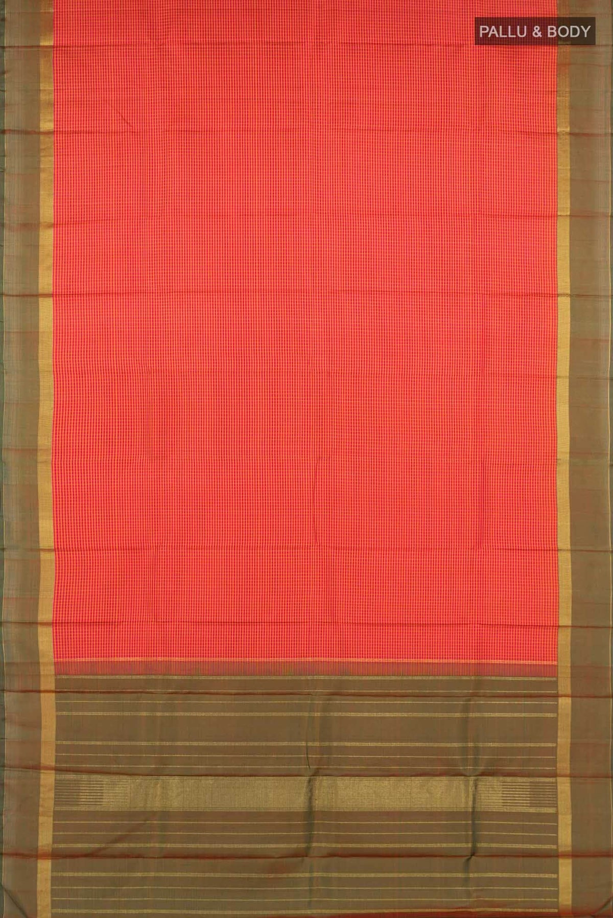 Pink Dual Tone Kanjivaram Silk Saree