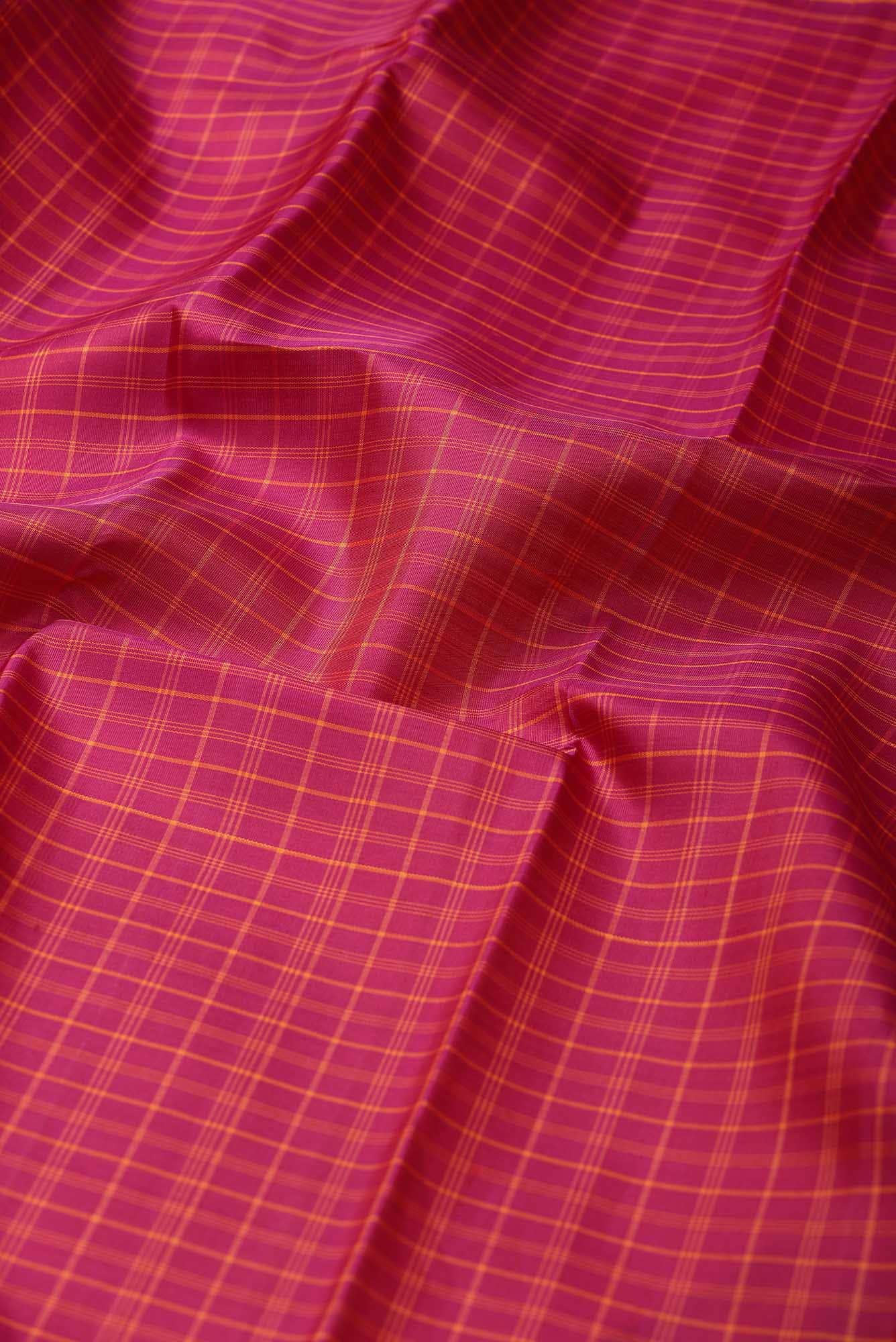 Maroon Kanchipuram Silk Saree