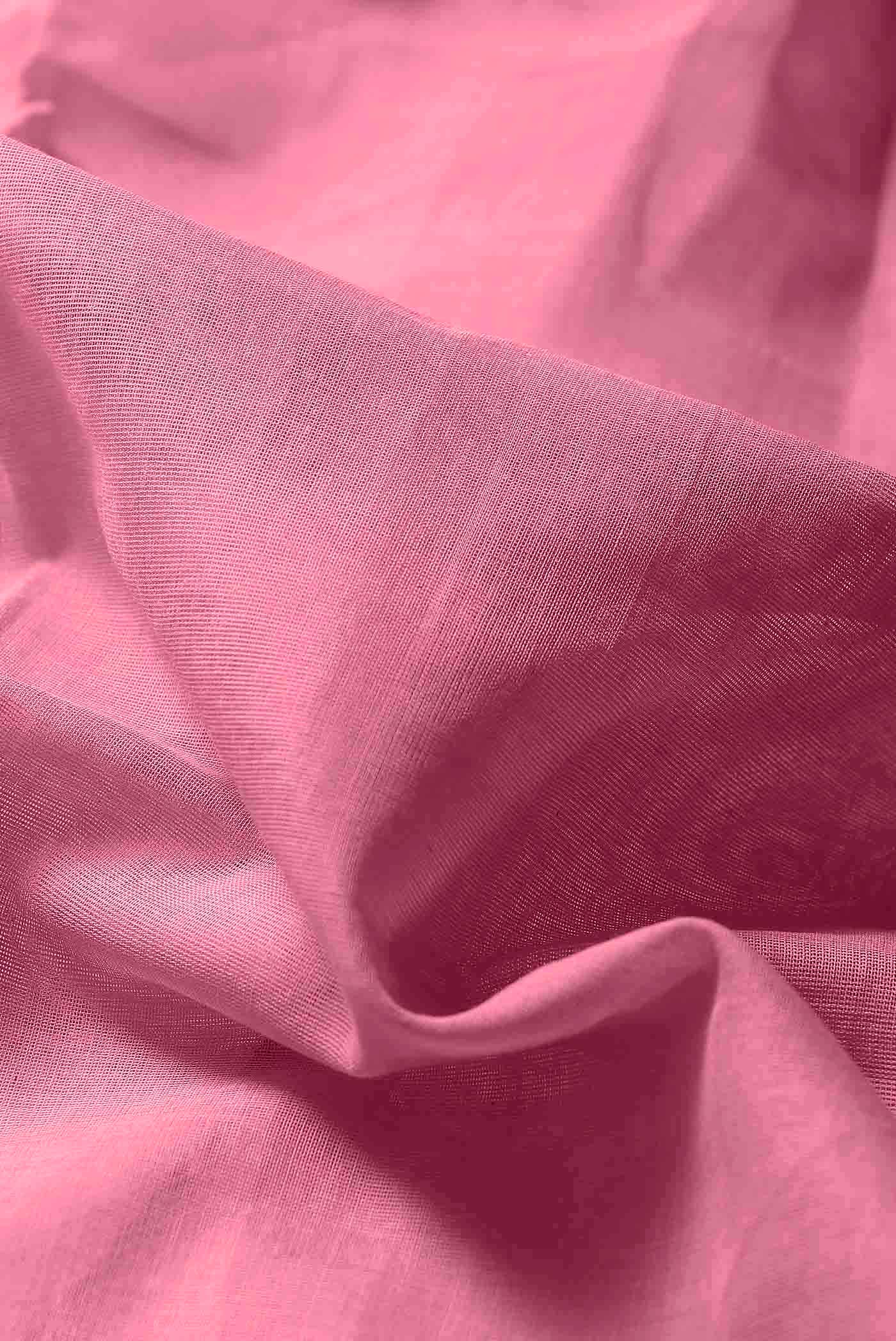 Pink Venkatagiri Cotton Saree
