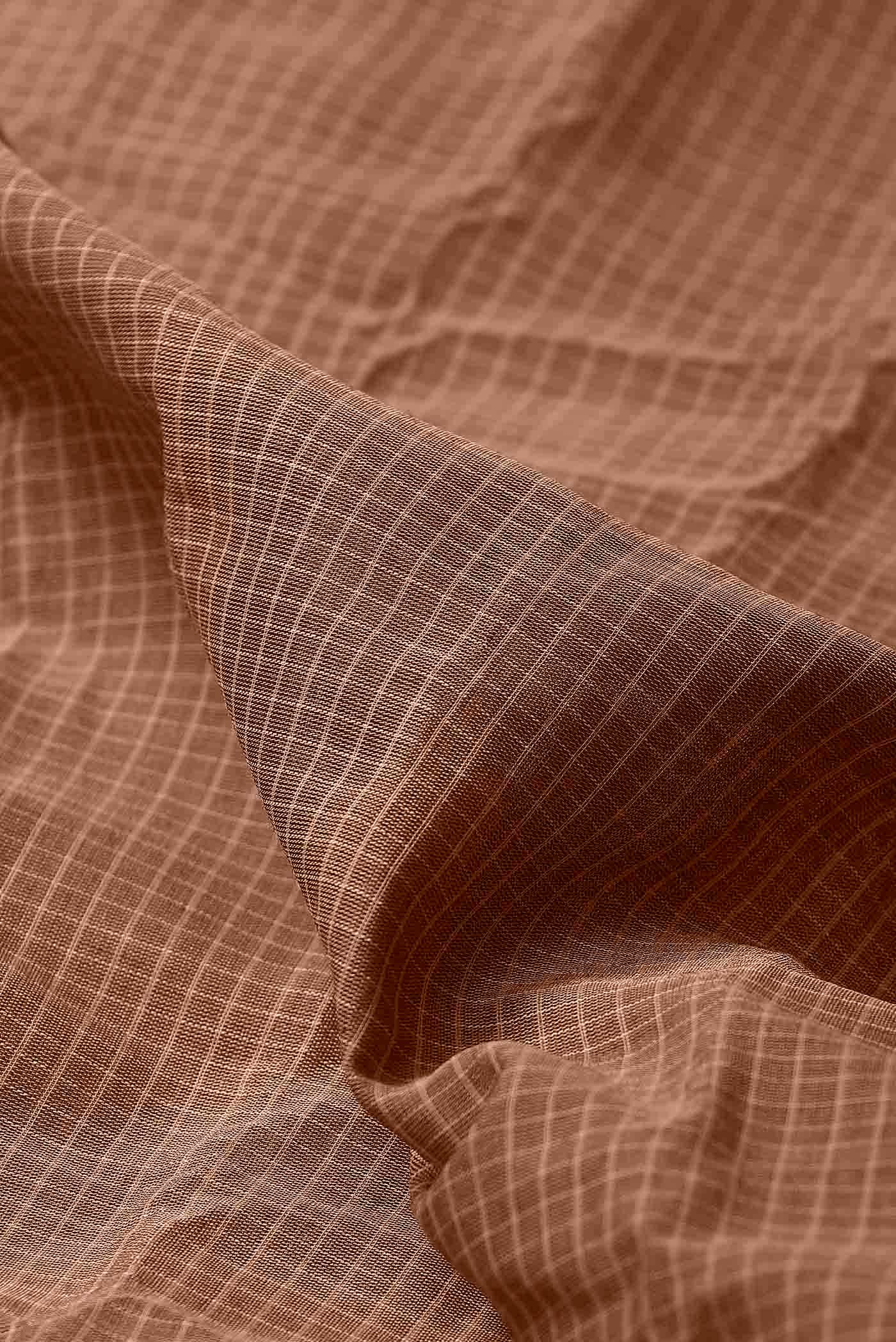 Brown Gadwal cotton Saree