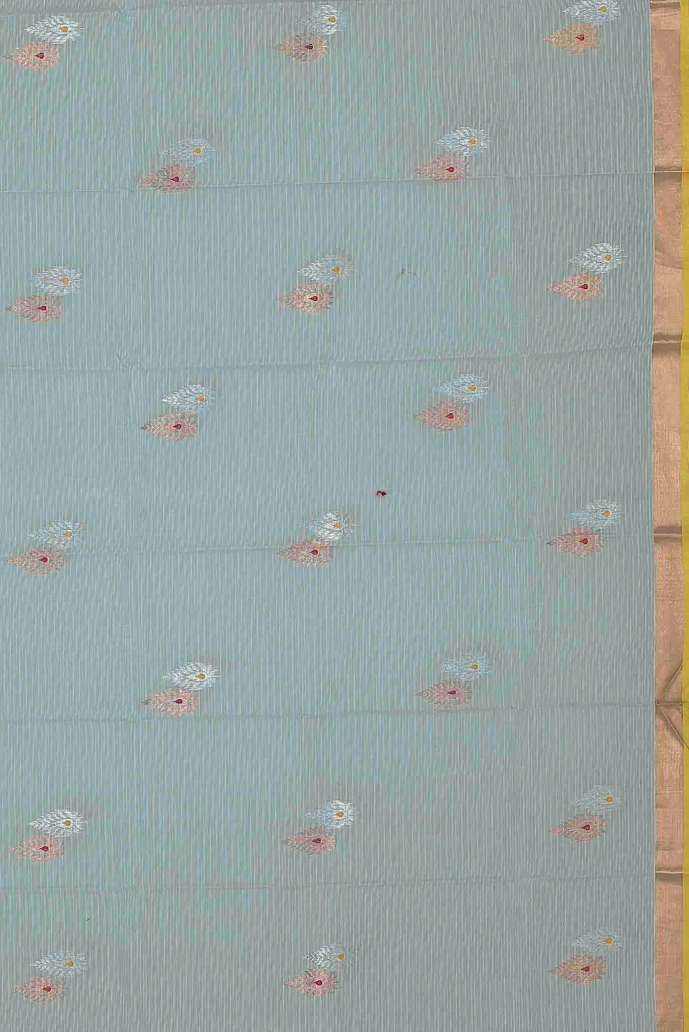 Blue Kota Silk Saree