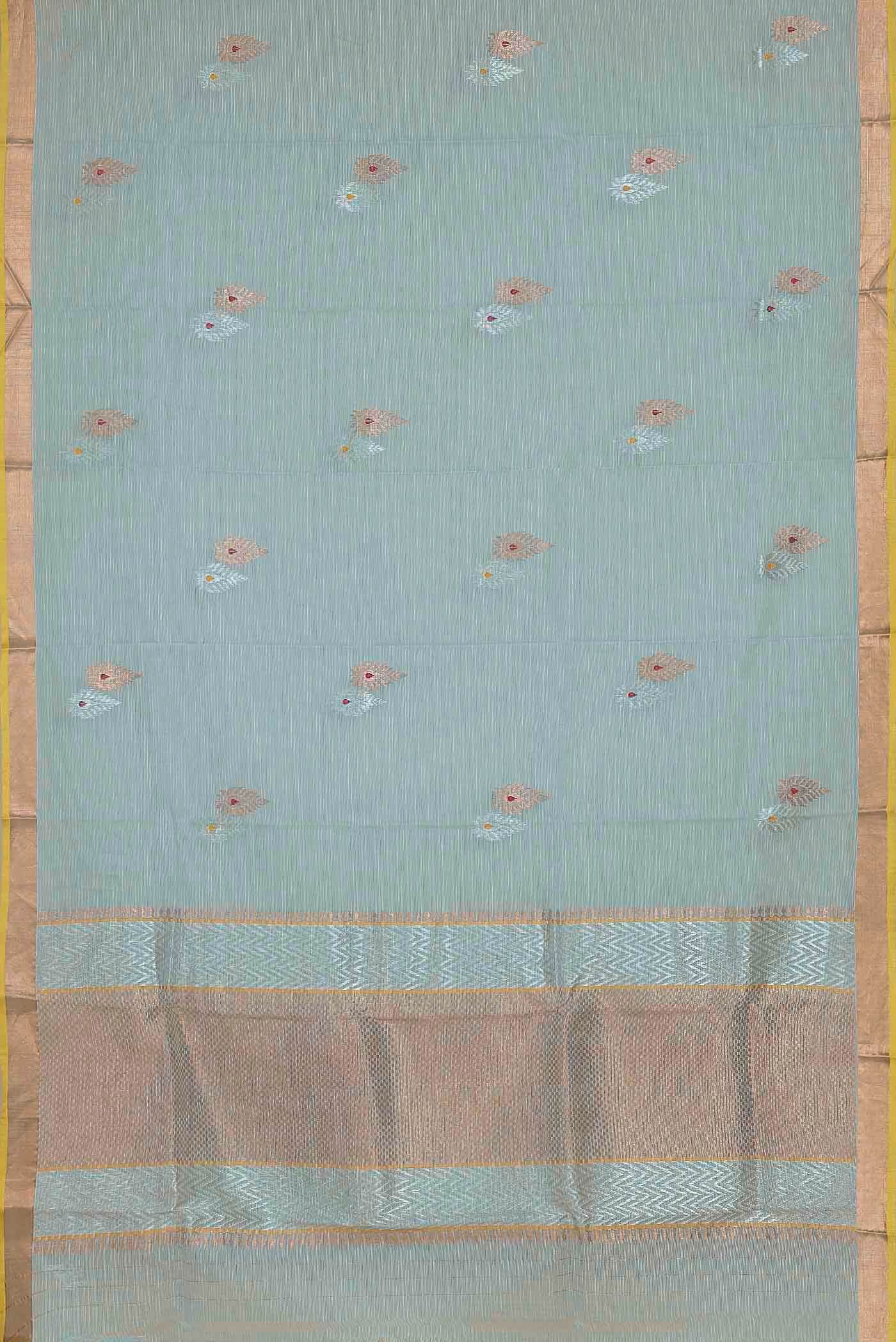 Blue Kota Silk Saree