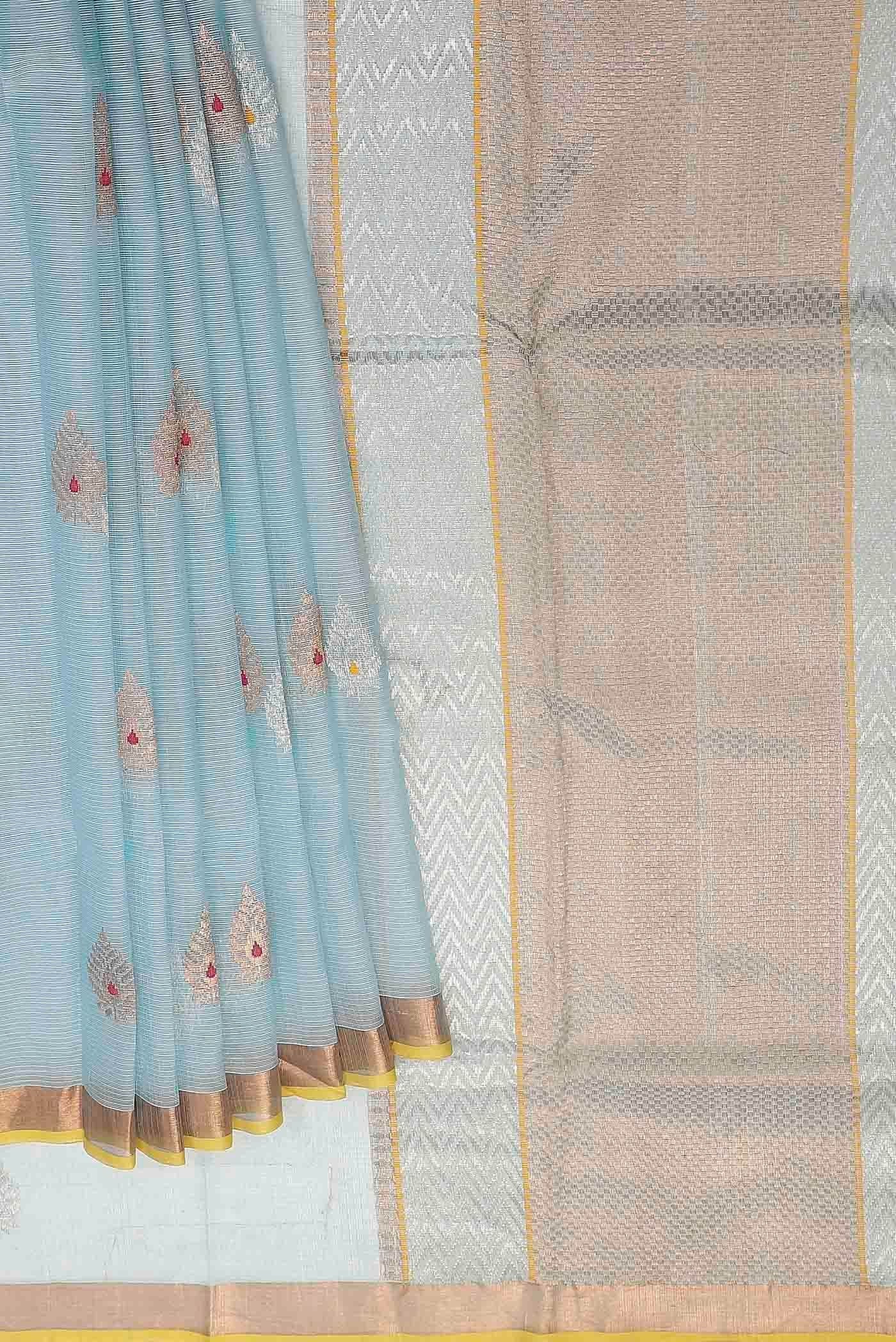 Blue Kota Silk Saree