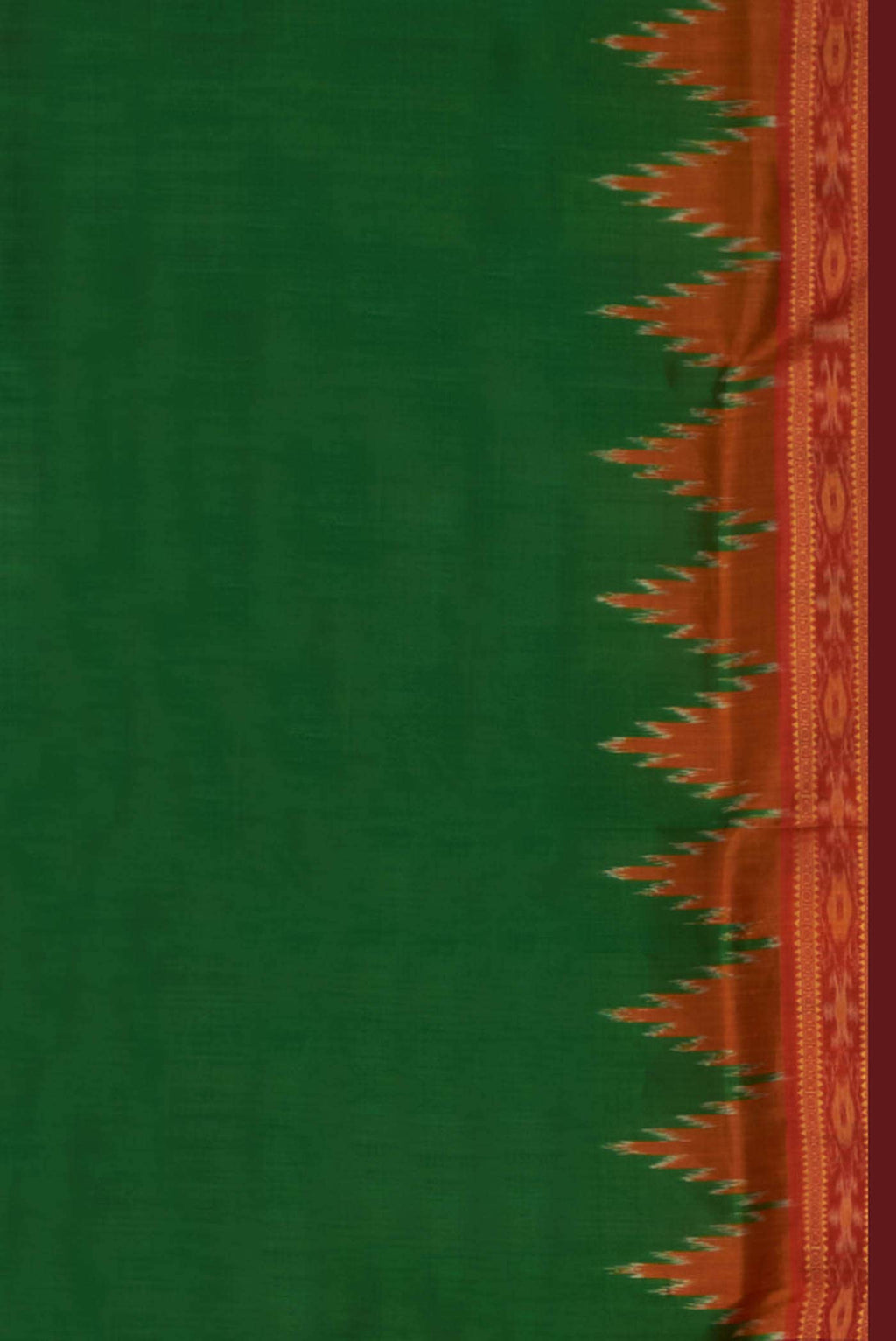 Green Orissa Silk Saree