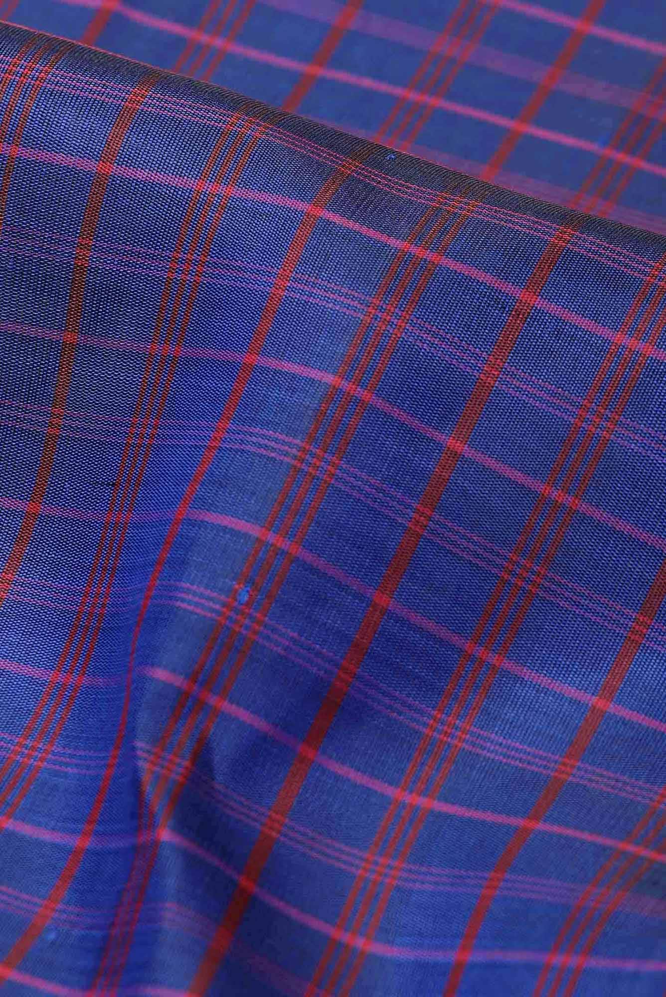 Blue Kanchipuram Silk Saree