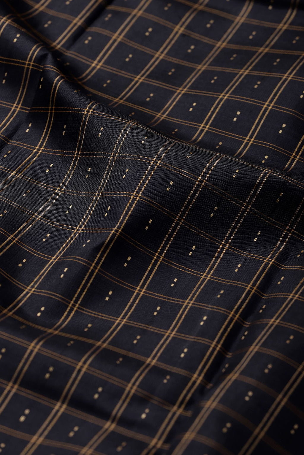 Black Kanchipuram Silk Saree