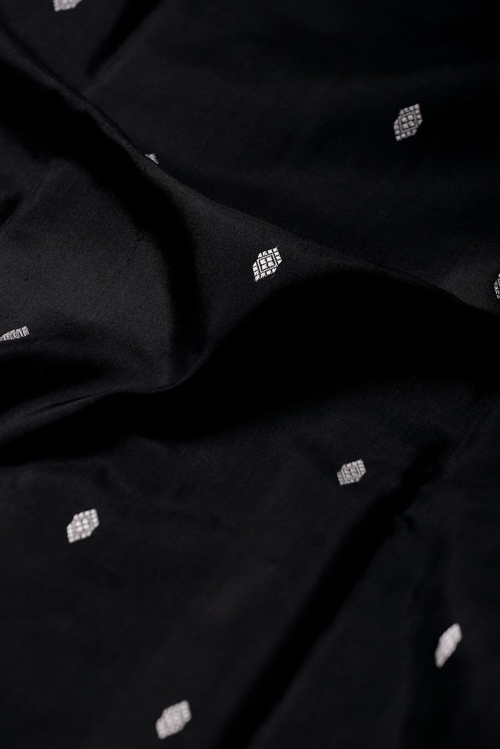 Black Kanchipuram Silk Saree