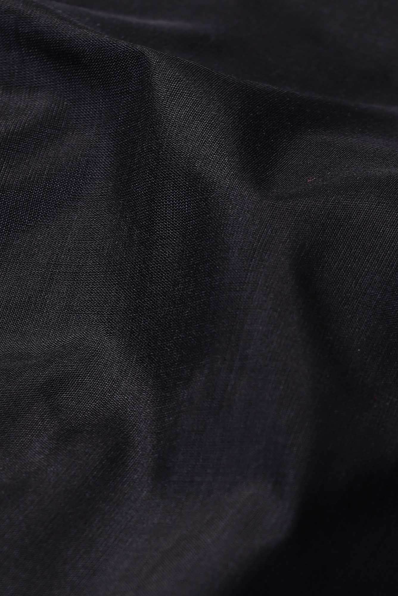 Black Orissa Silk Saree