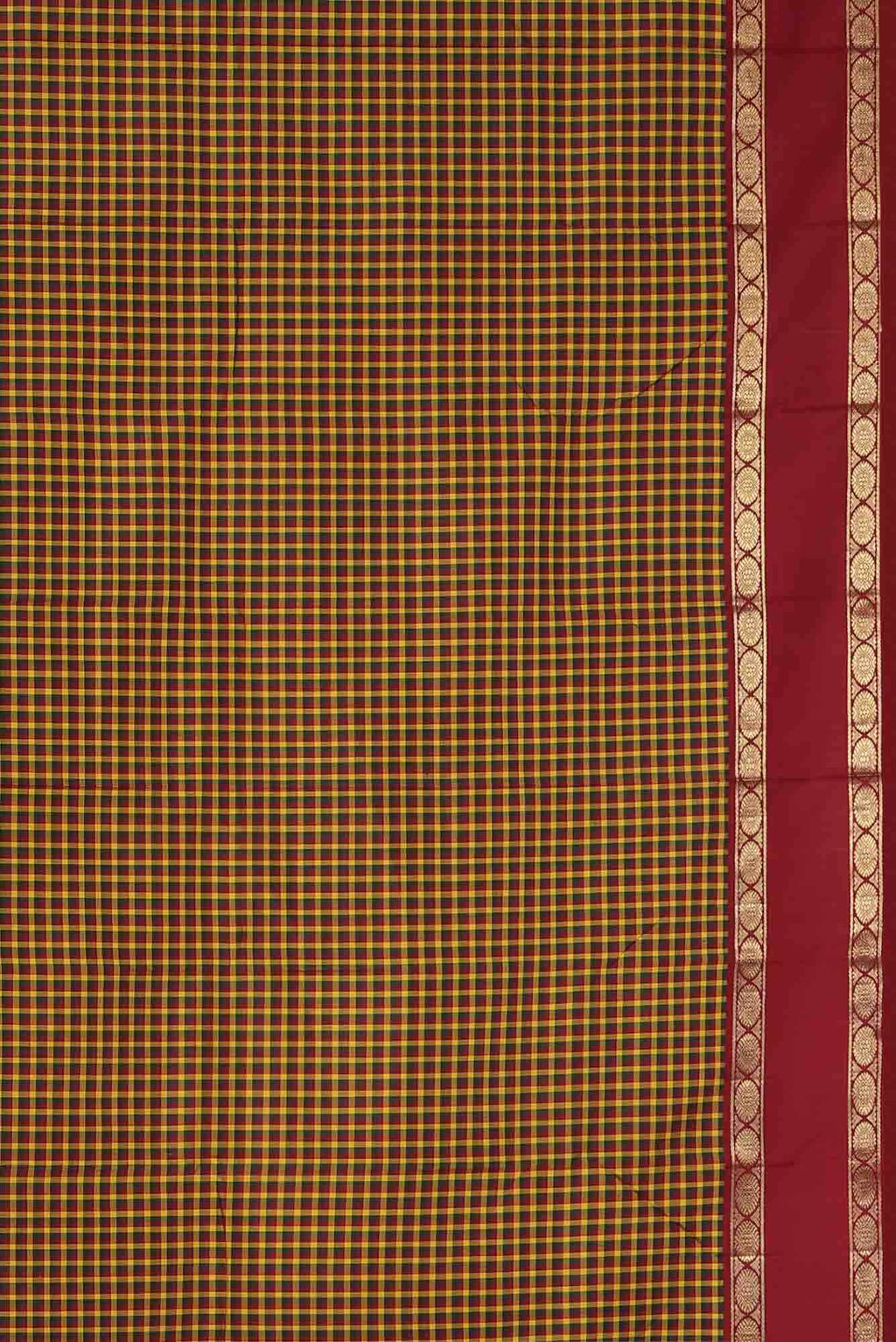 Multi Kanchipuram Silk Saree