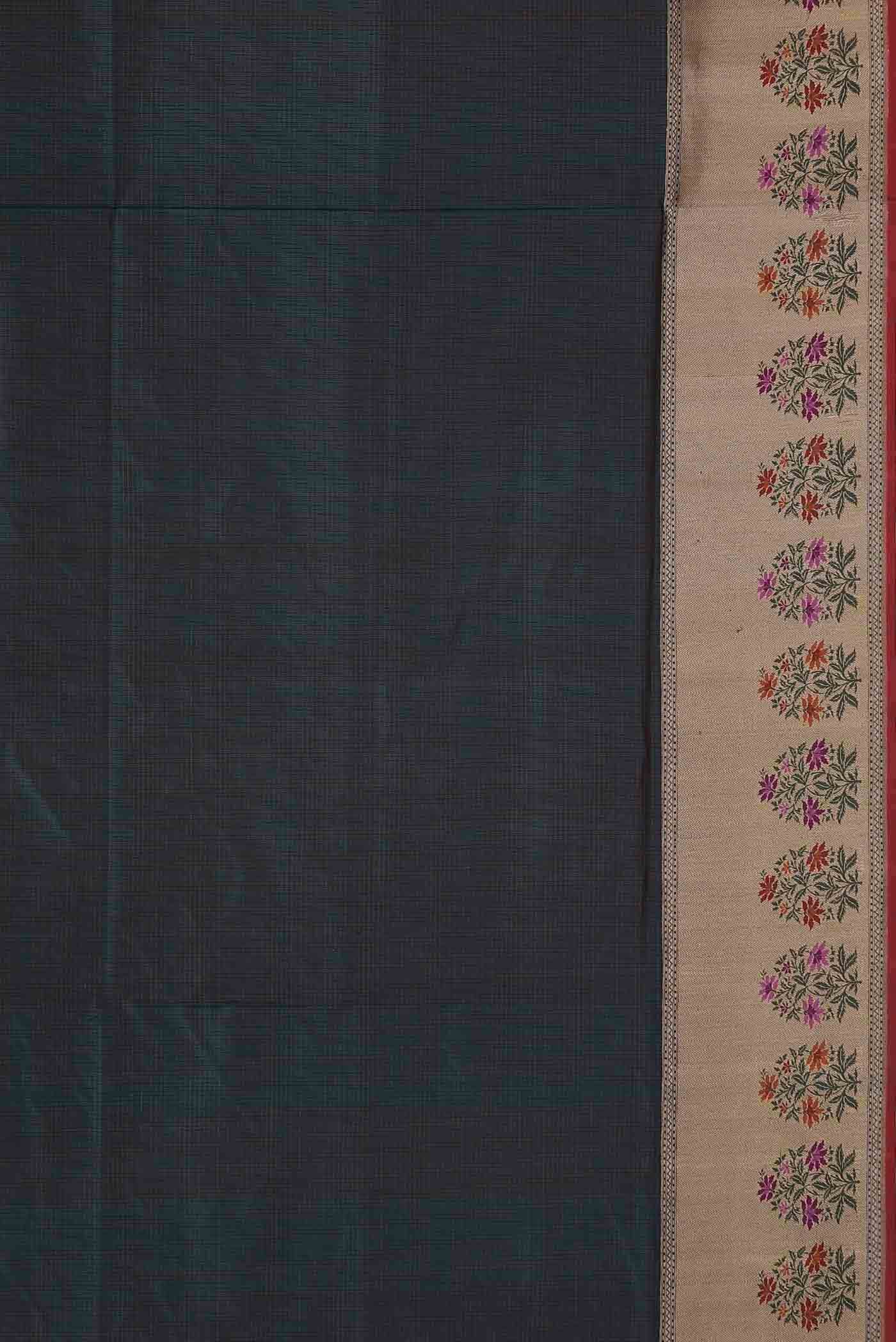 Green Banarasi Silk Saree