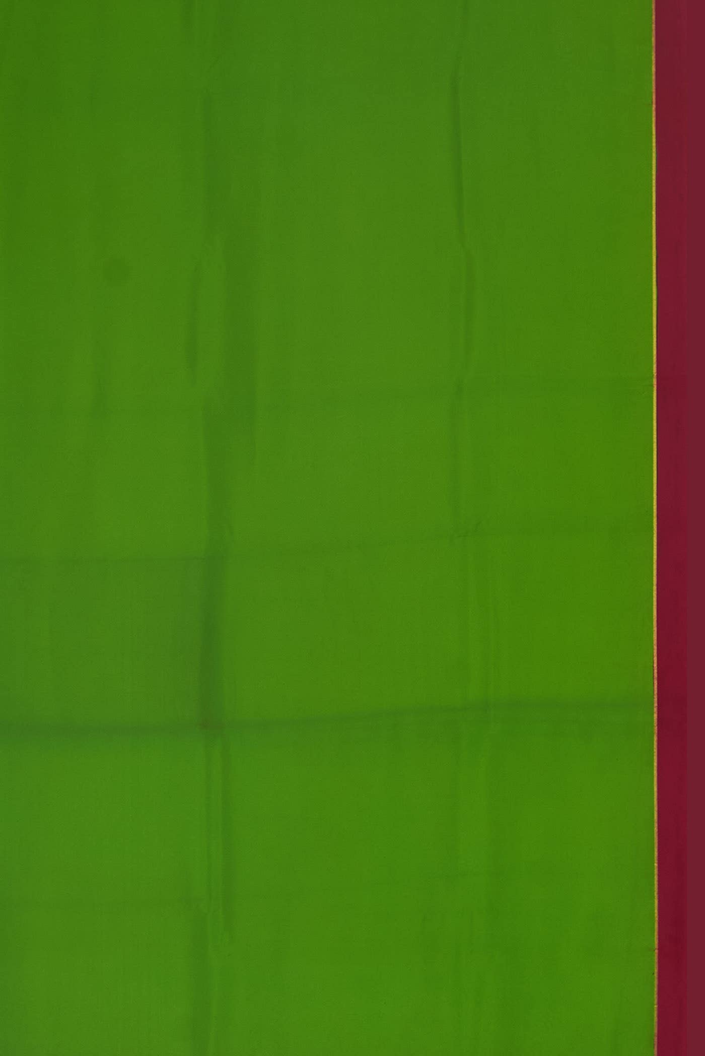 Pure Silk Pure Zari Parrot Green Mysore Crepe Saree