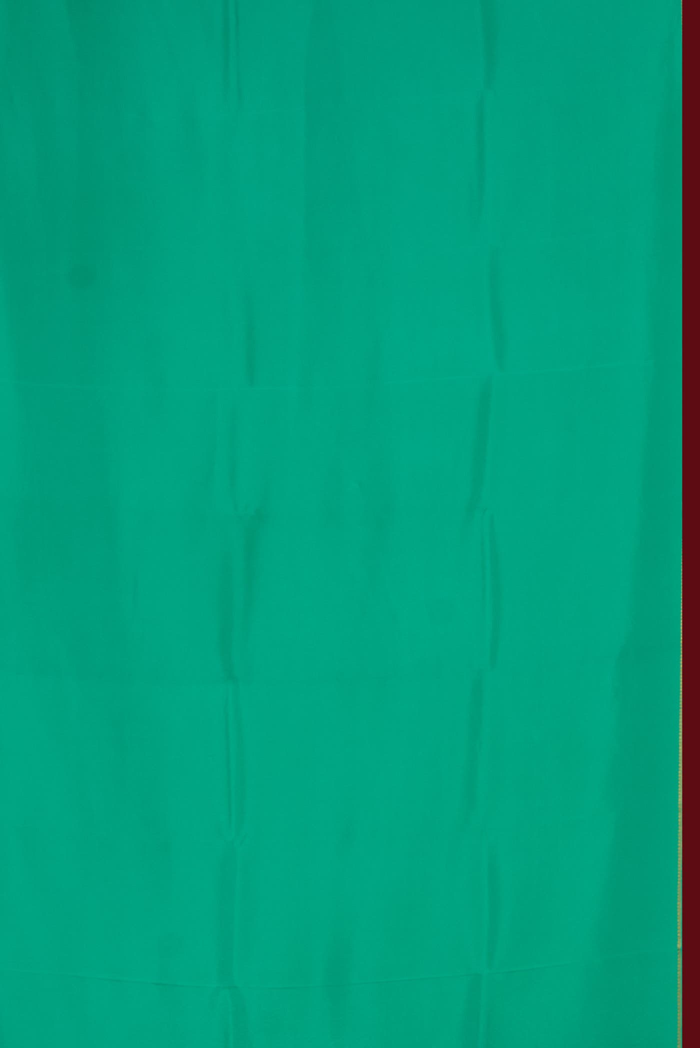 Pure Silk Pure Zari Sea Green Mysore Crepe Saree