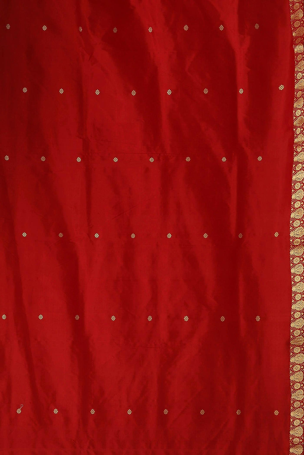 Red Assam Silk Saree