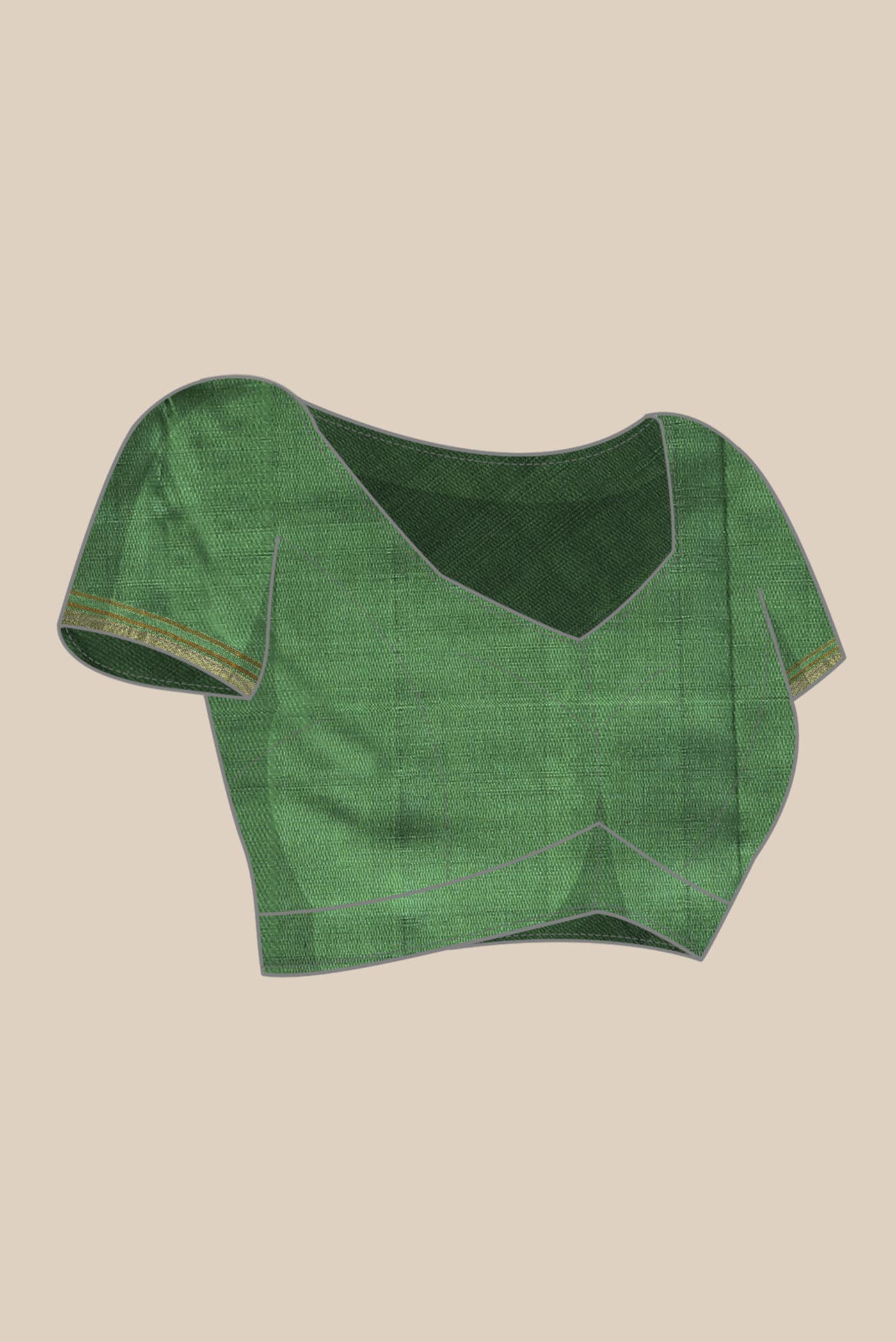 Green Kanchipuram Silk Saree