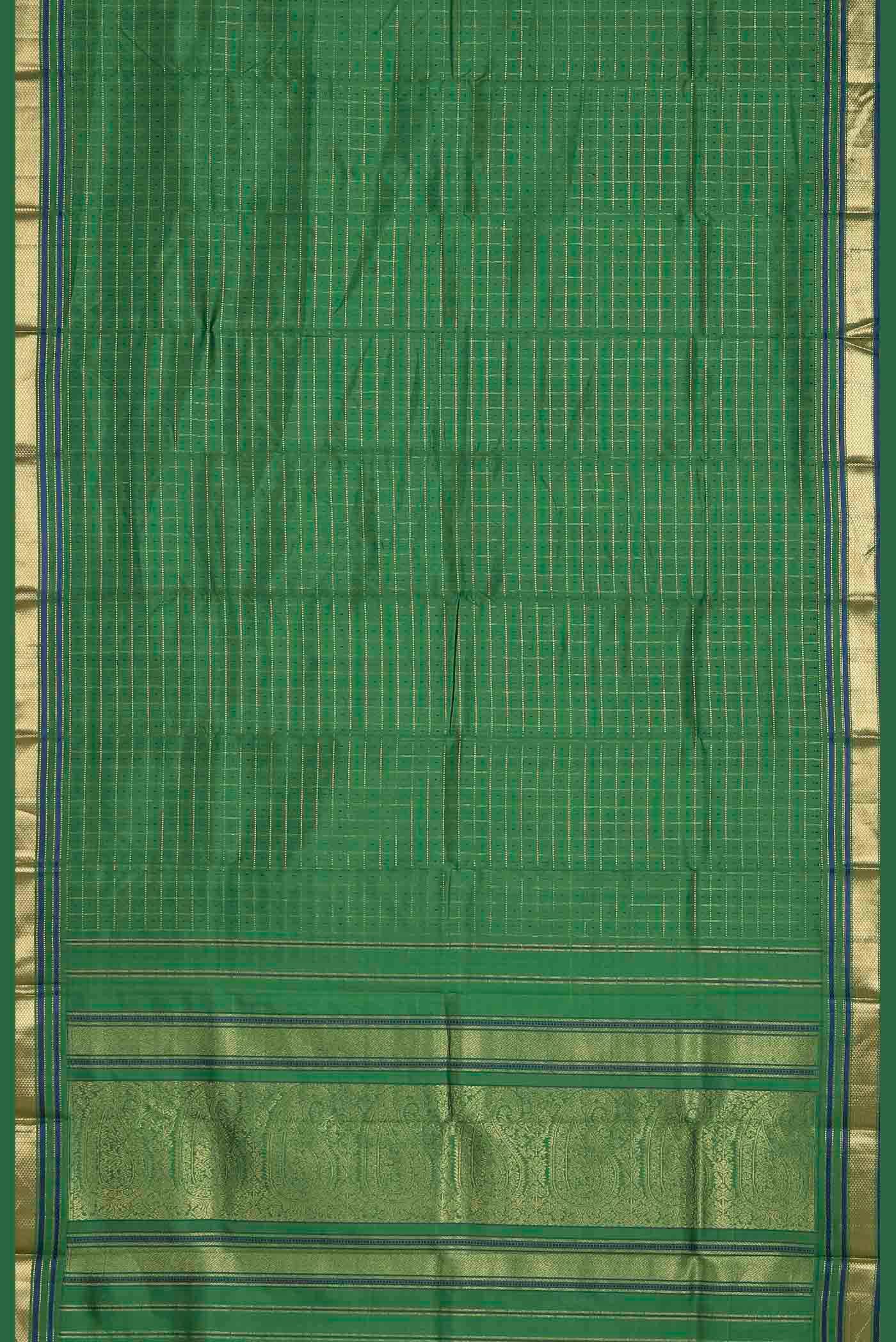 Green Kanchipuram Silk Saree