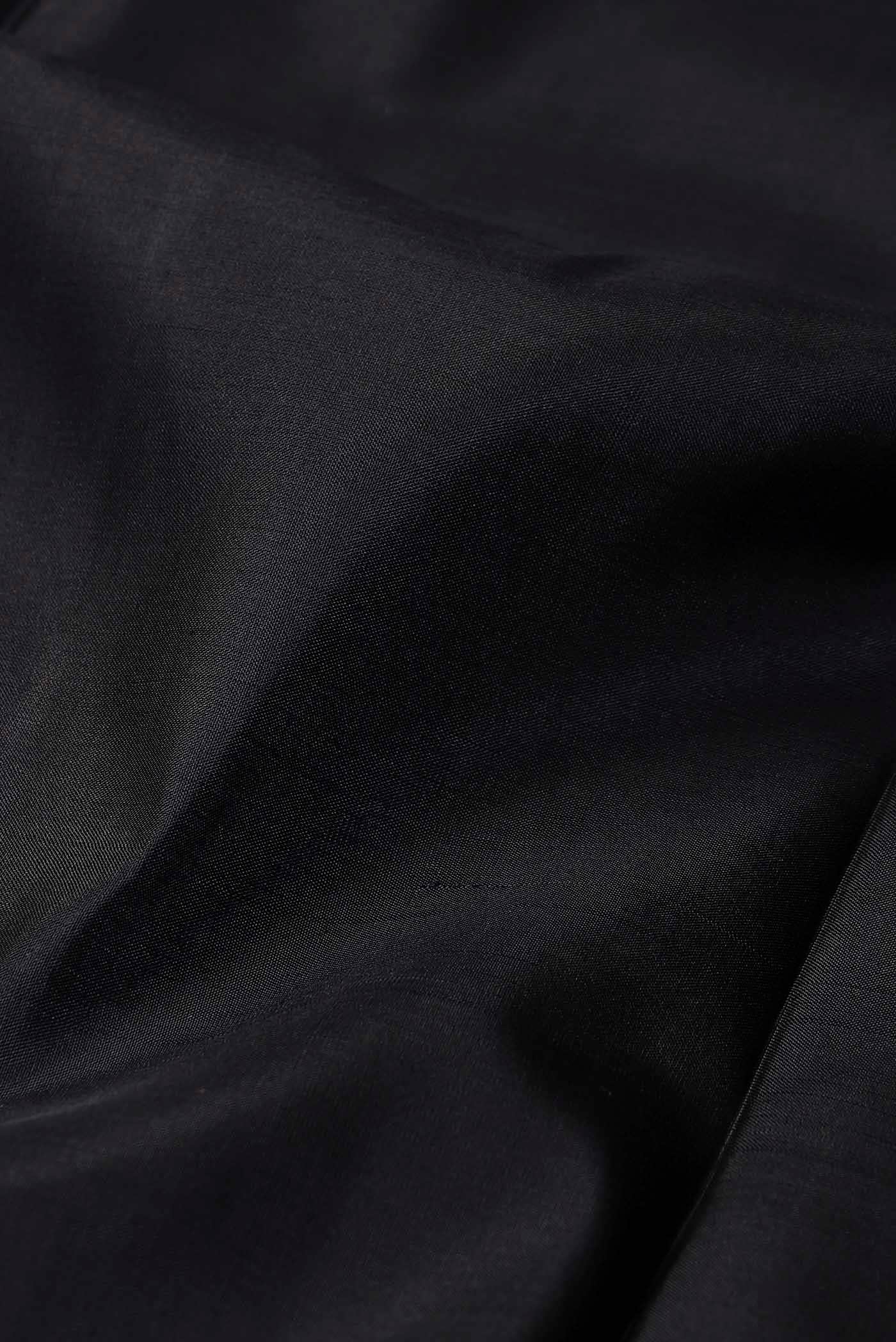 Black Kanchipuram Silk Saree