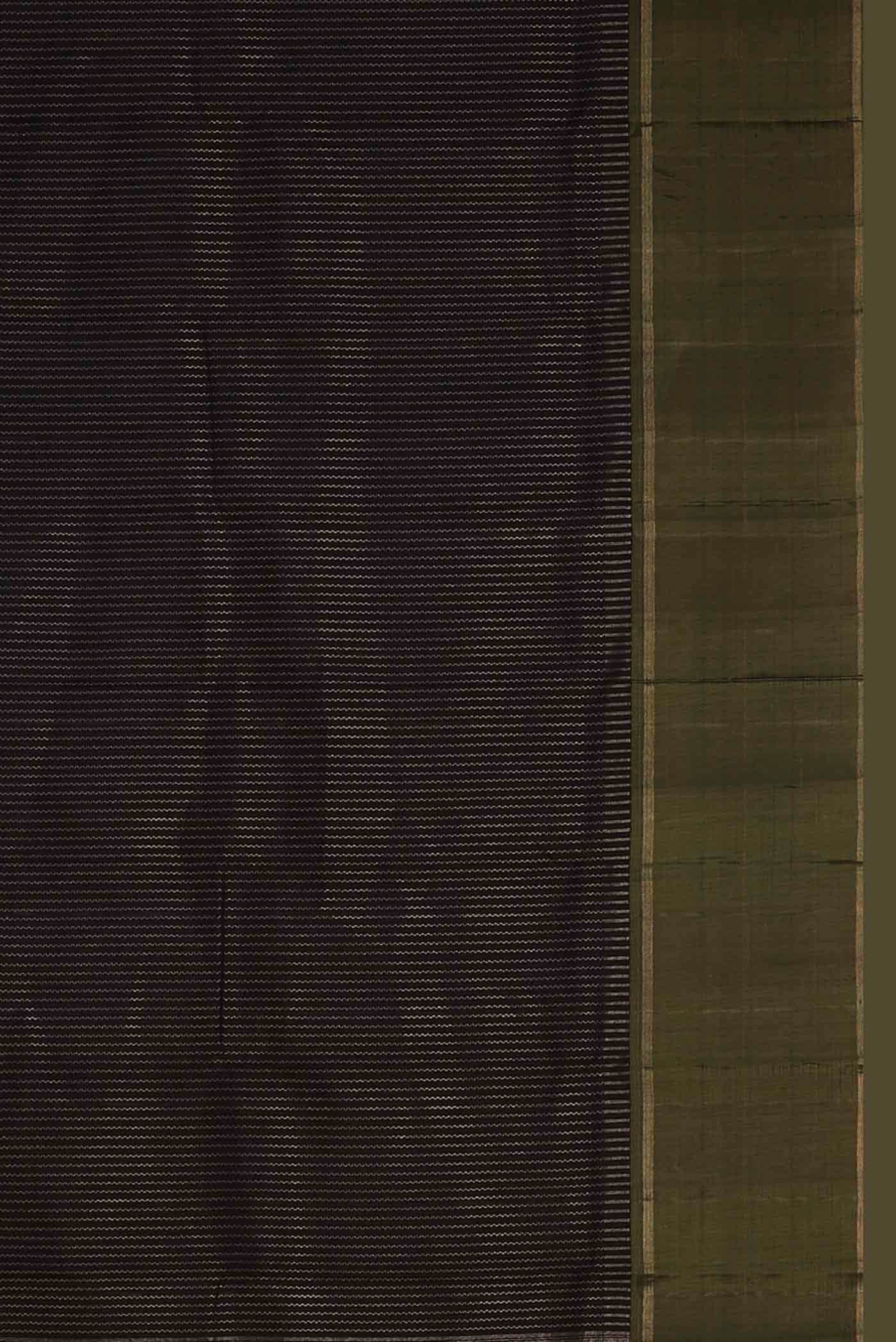 Black Kanchipuram Silk Saree