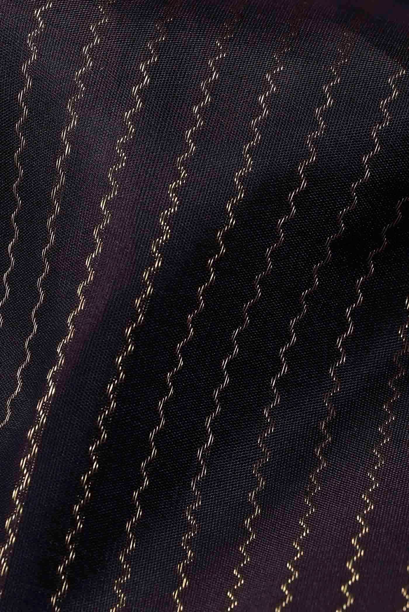 Black Kanchipuram Silk Saree