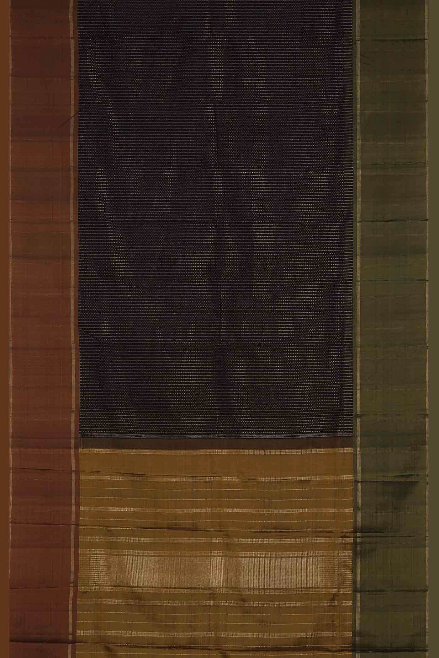Black Kanchipuram Silk Saree