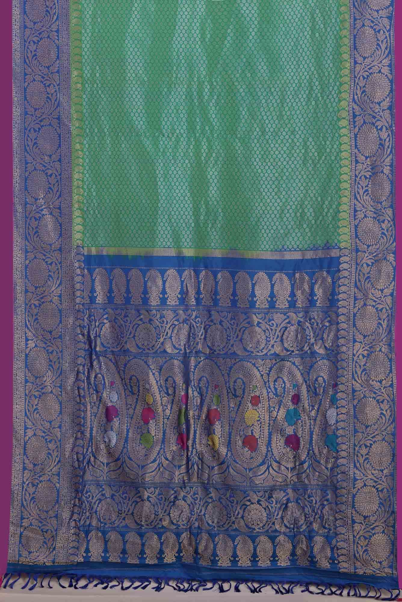 Green Kanchipuram Silk Saree