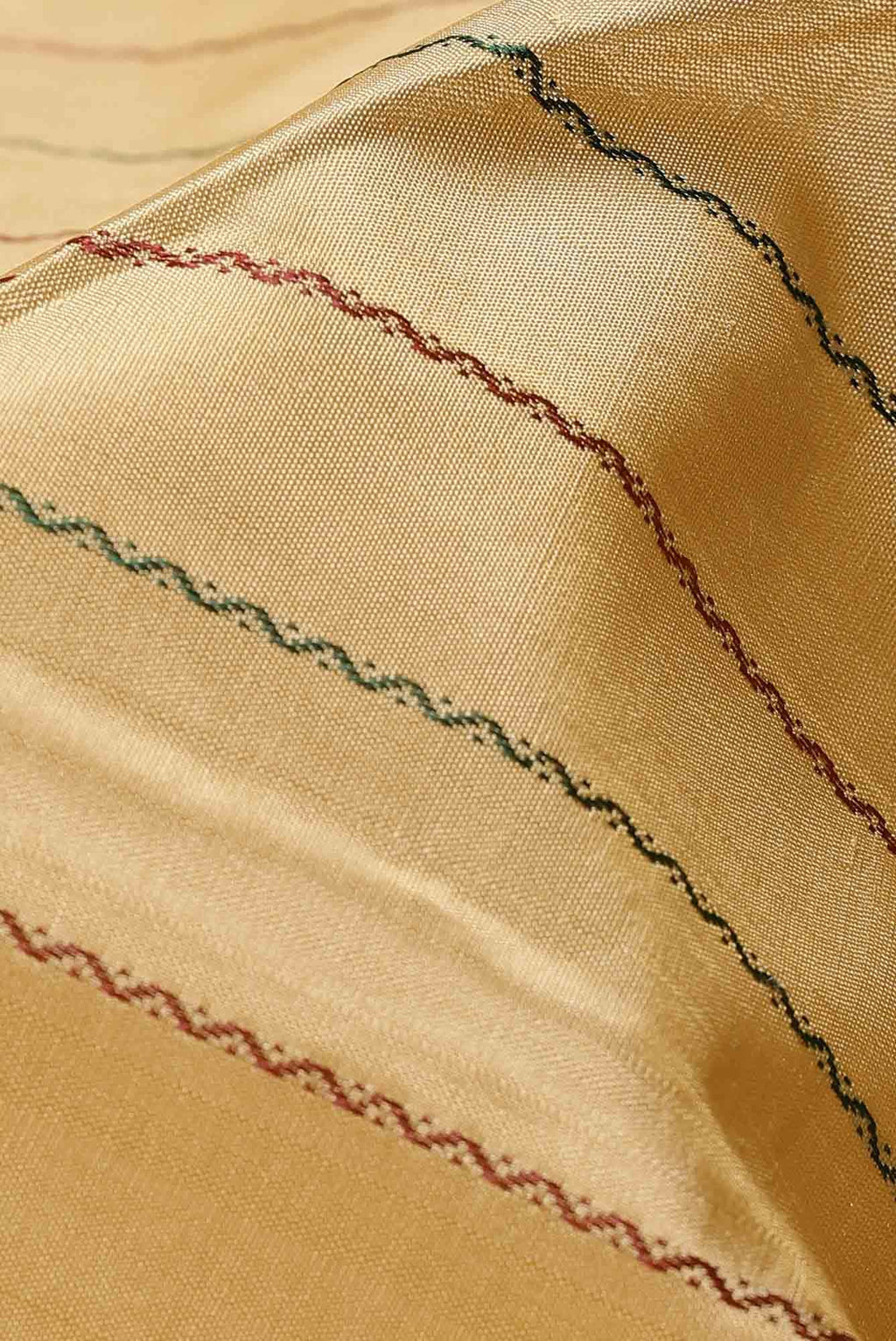 Beige Kanchipuram Silk Saree