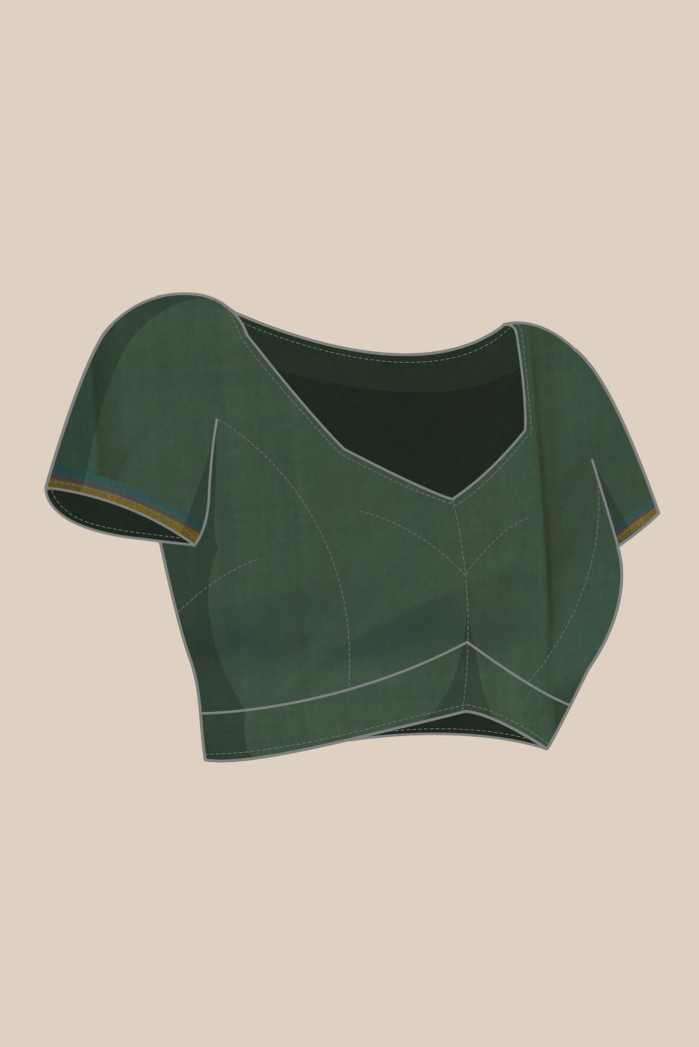 Green Kanchipuram Silk Saree