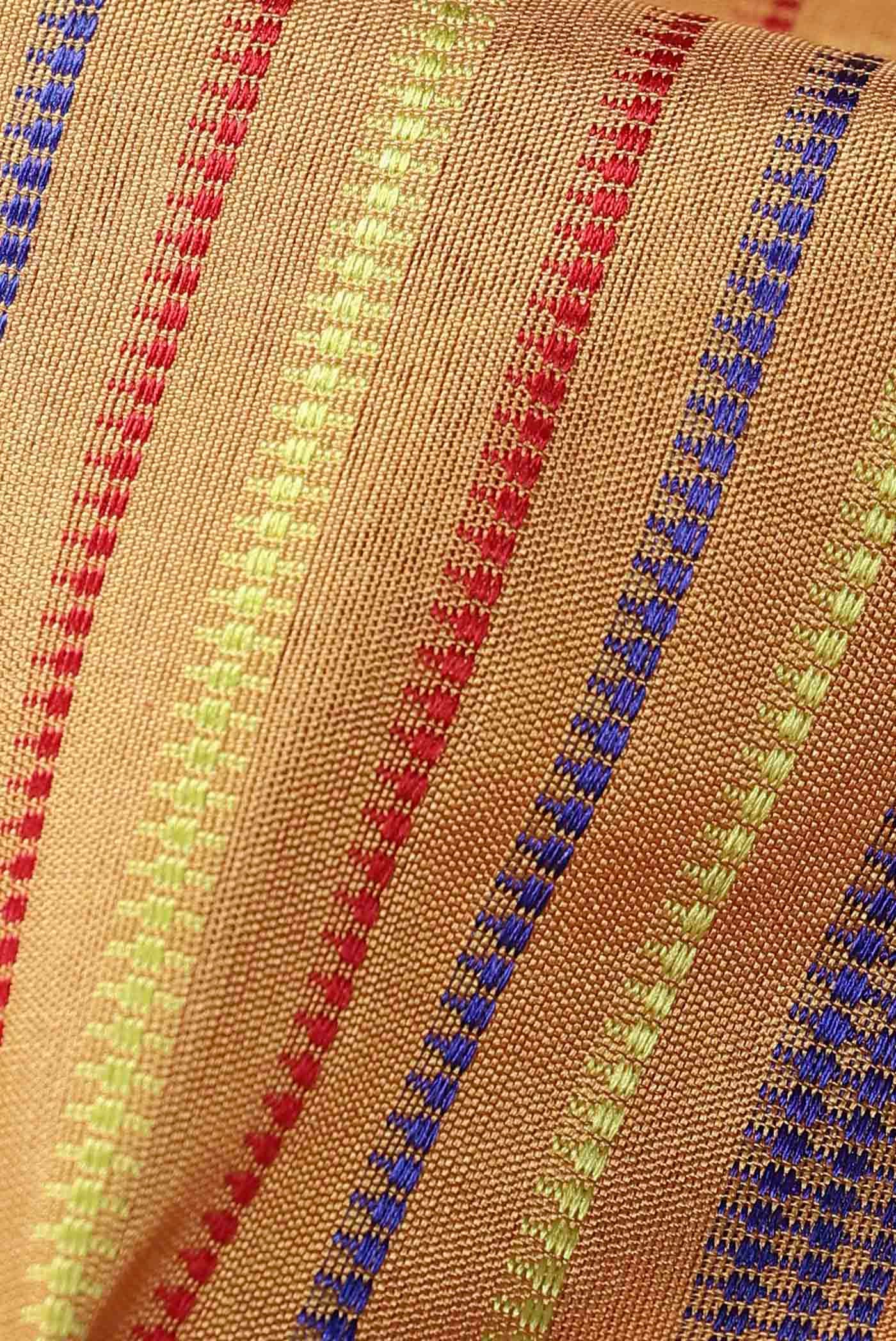 Yellow Orissa Silk Saree