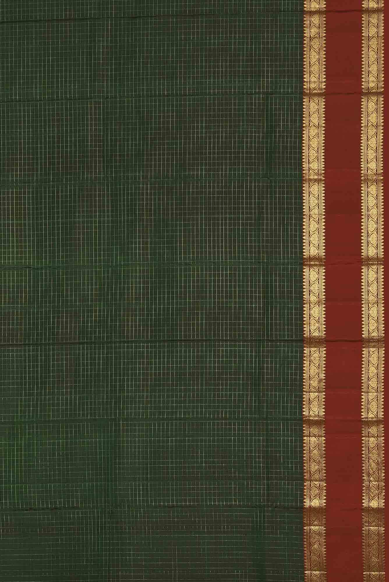 Green Kanchipuram Silk Saree