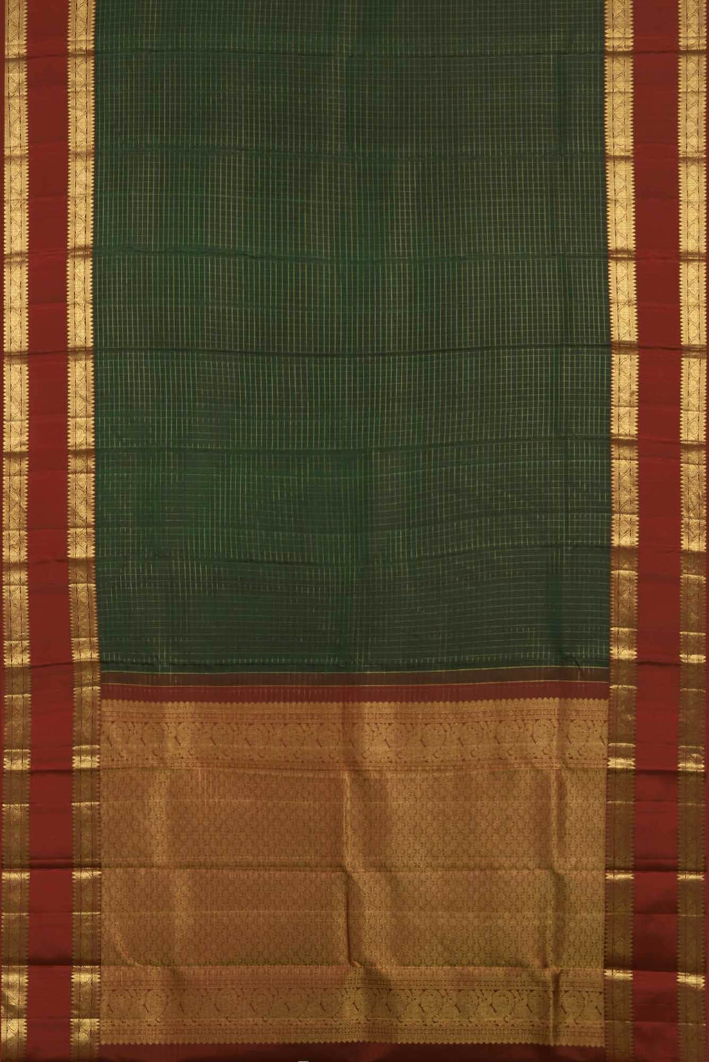 Green Kanchipuram Silk Saree
