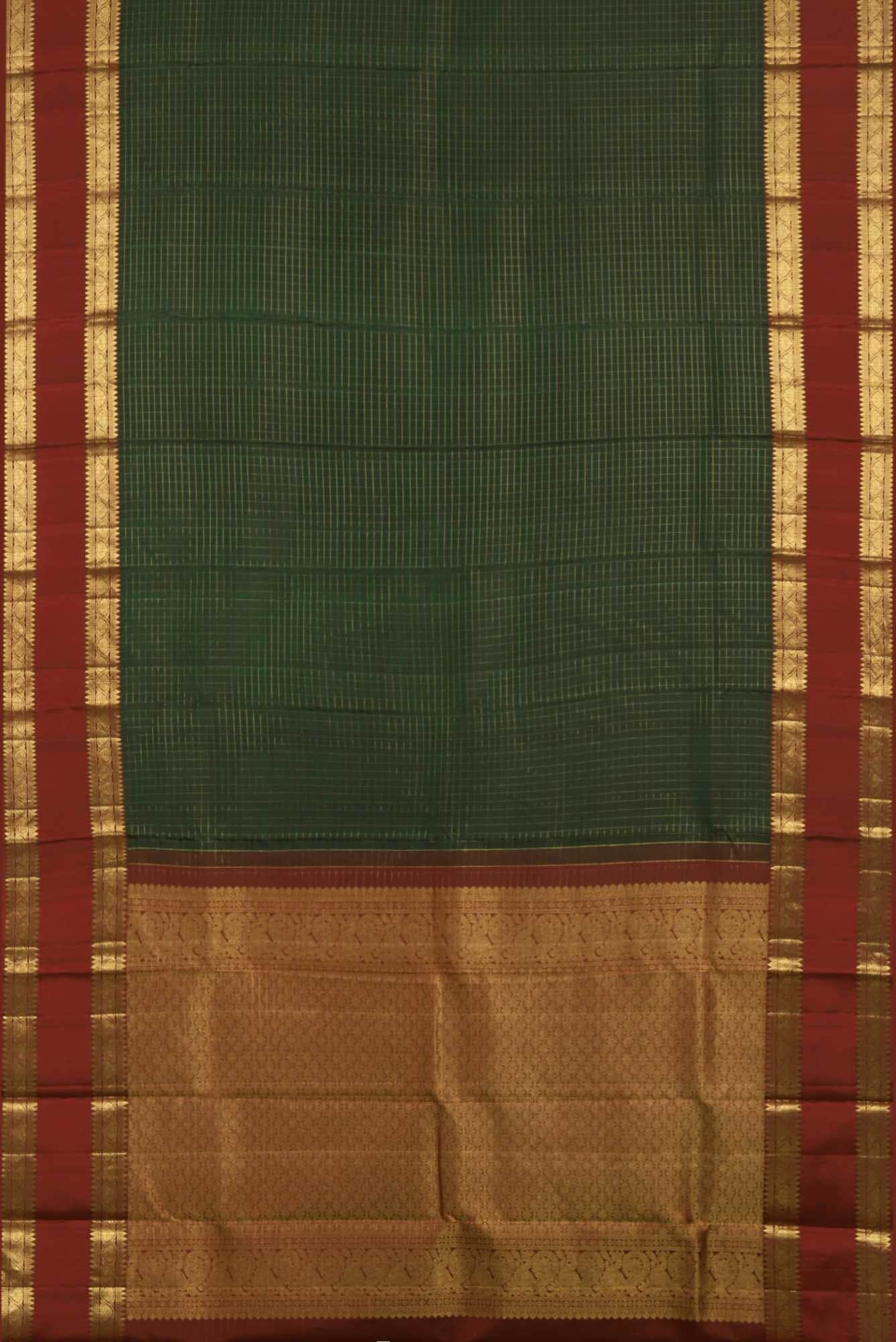 Green Kanchipuram Silk Saree