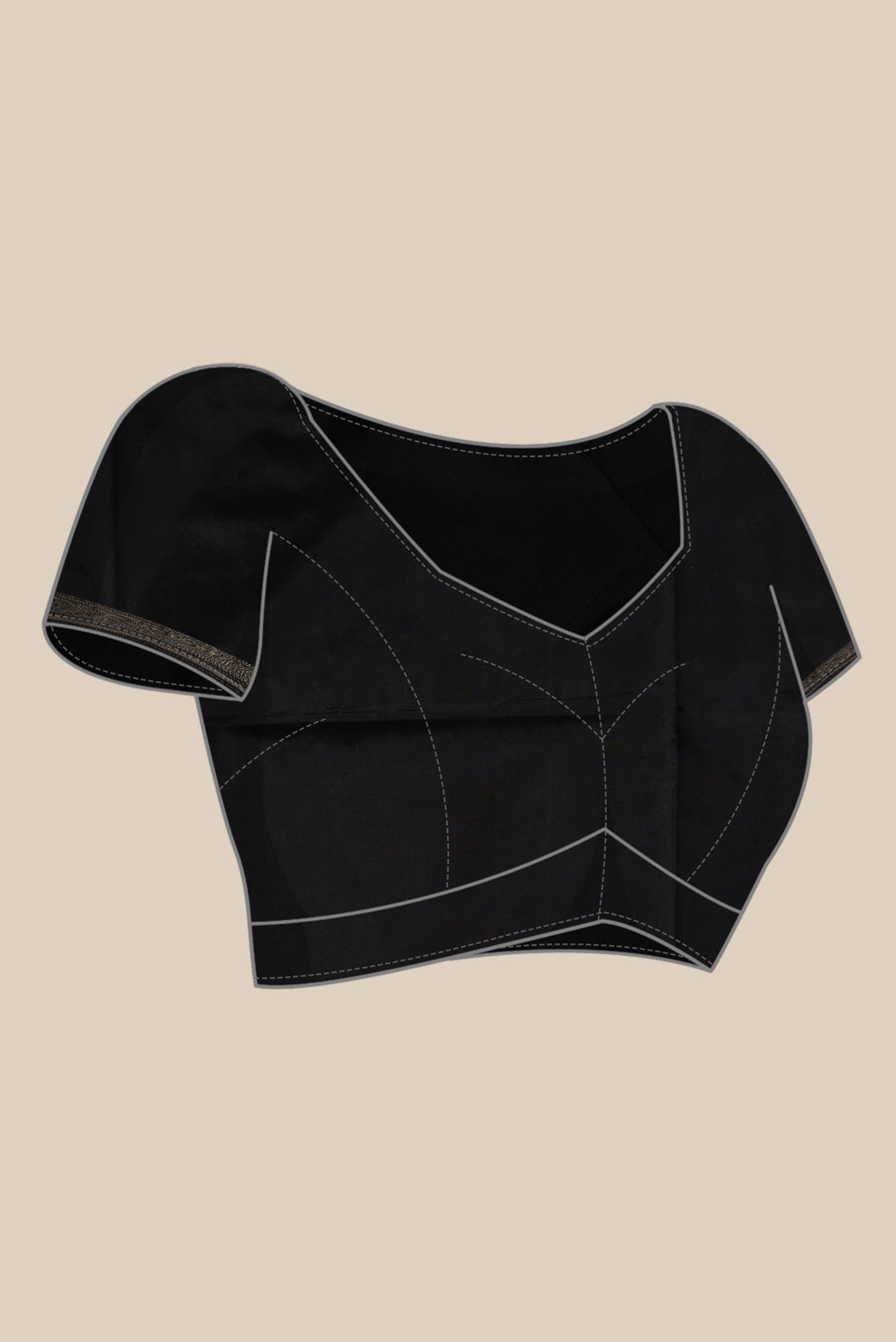 Black Paithani Silk Saree