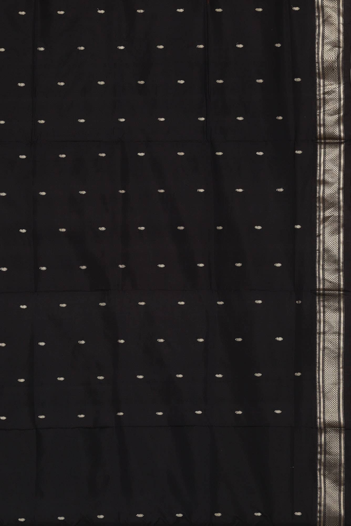 Black Paithani Silk Saree