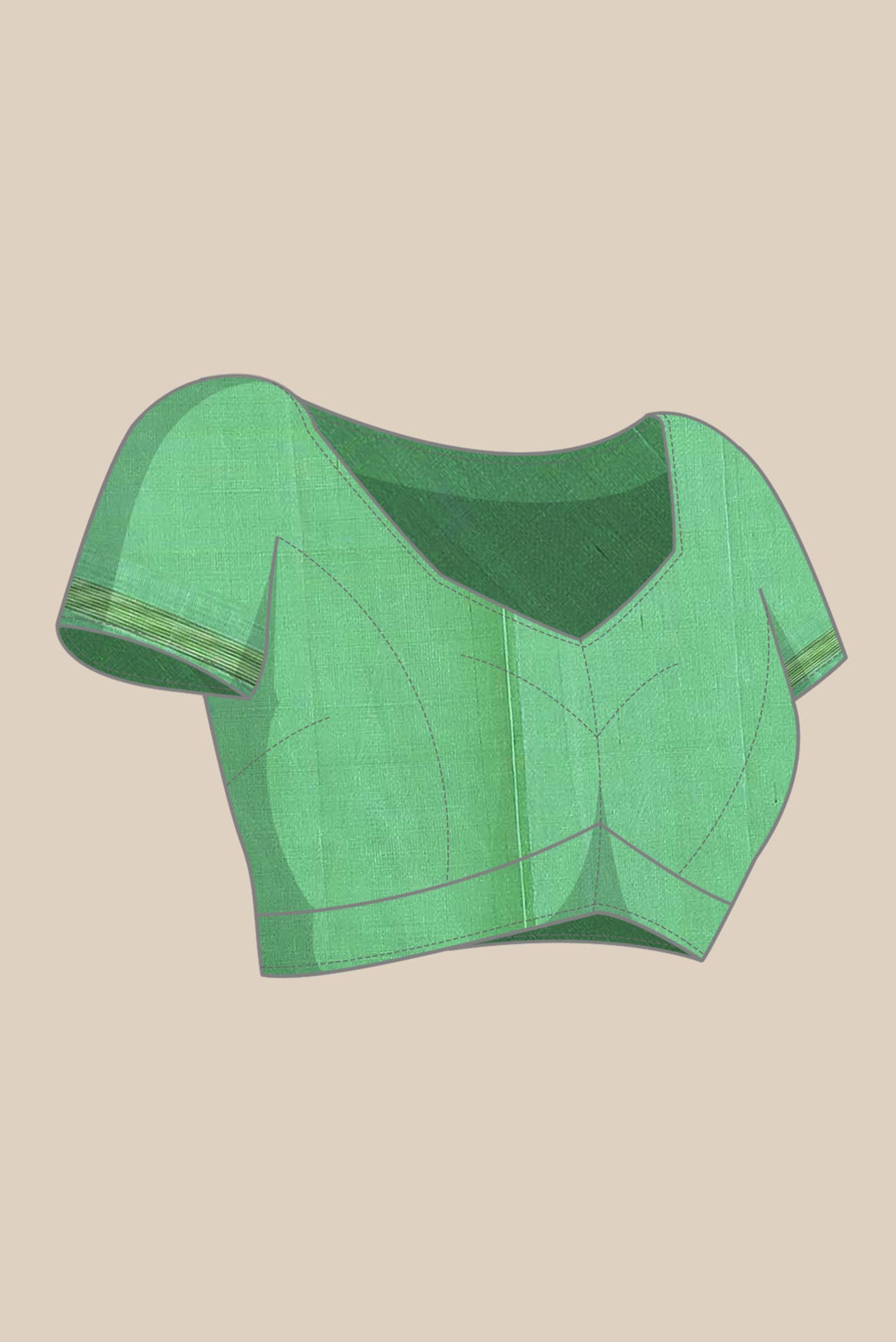 Green Kanchipuram Silk Saree