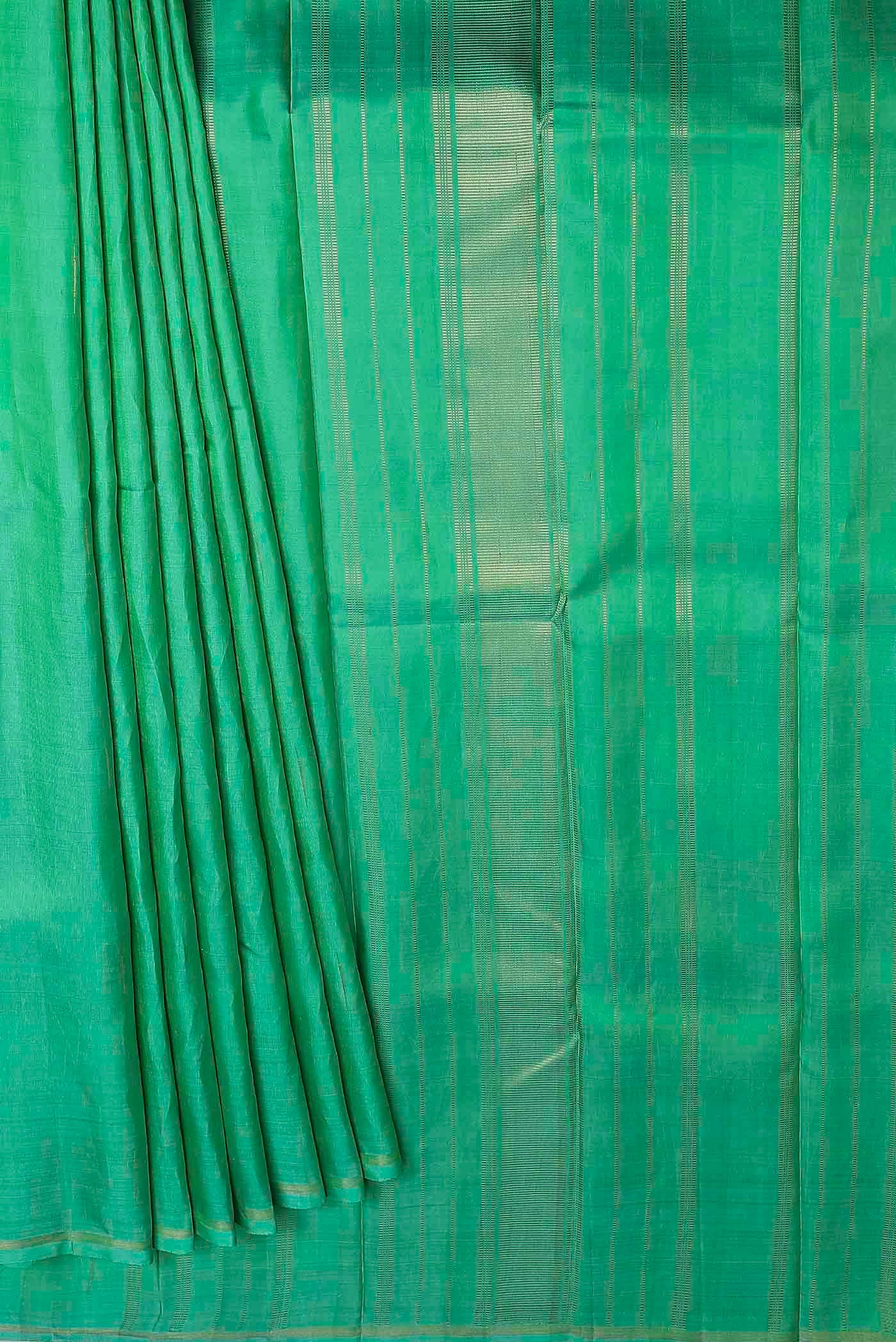 Green Kanchipuram Silk Saree