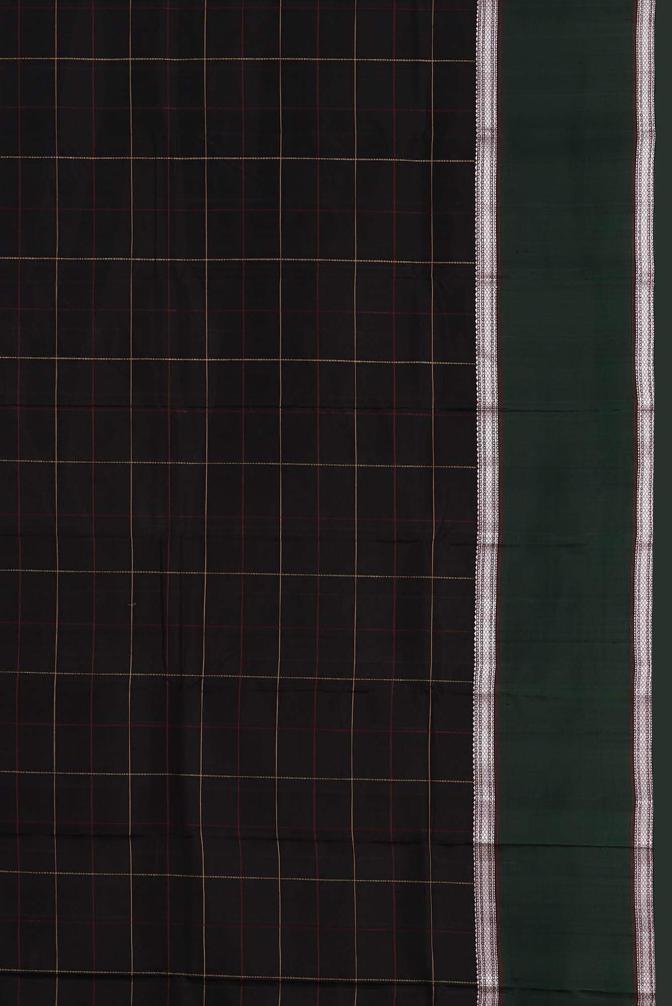 Black Kanchipuram Silk Saree