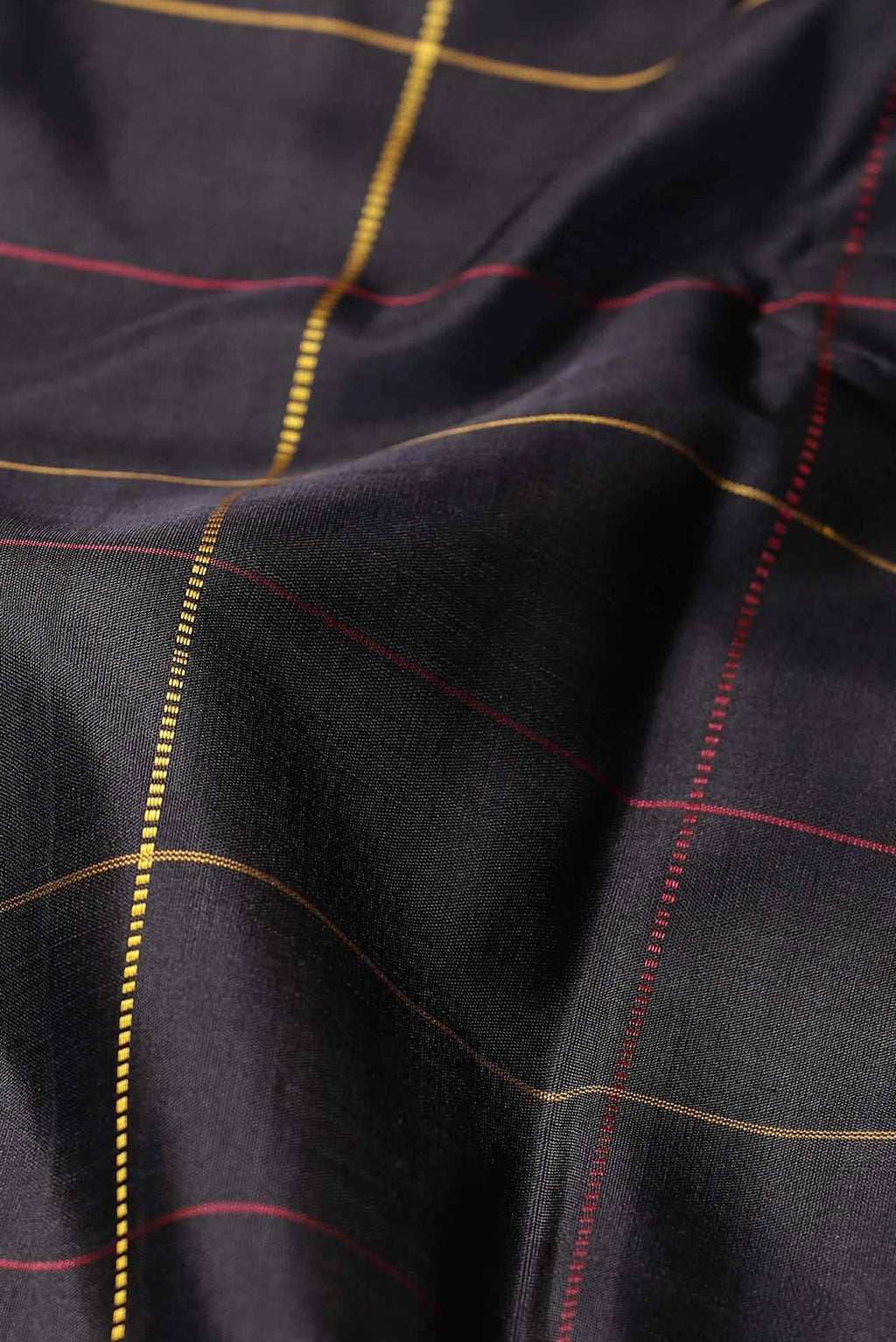 Black Kanchipuram Silk Saree