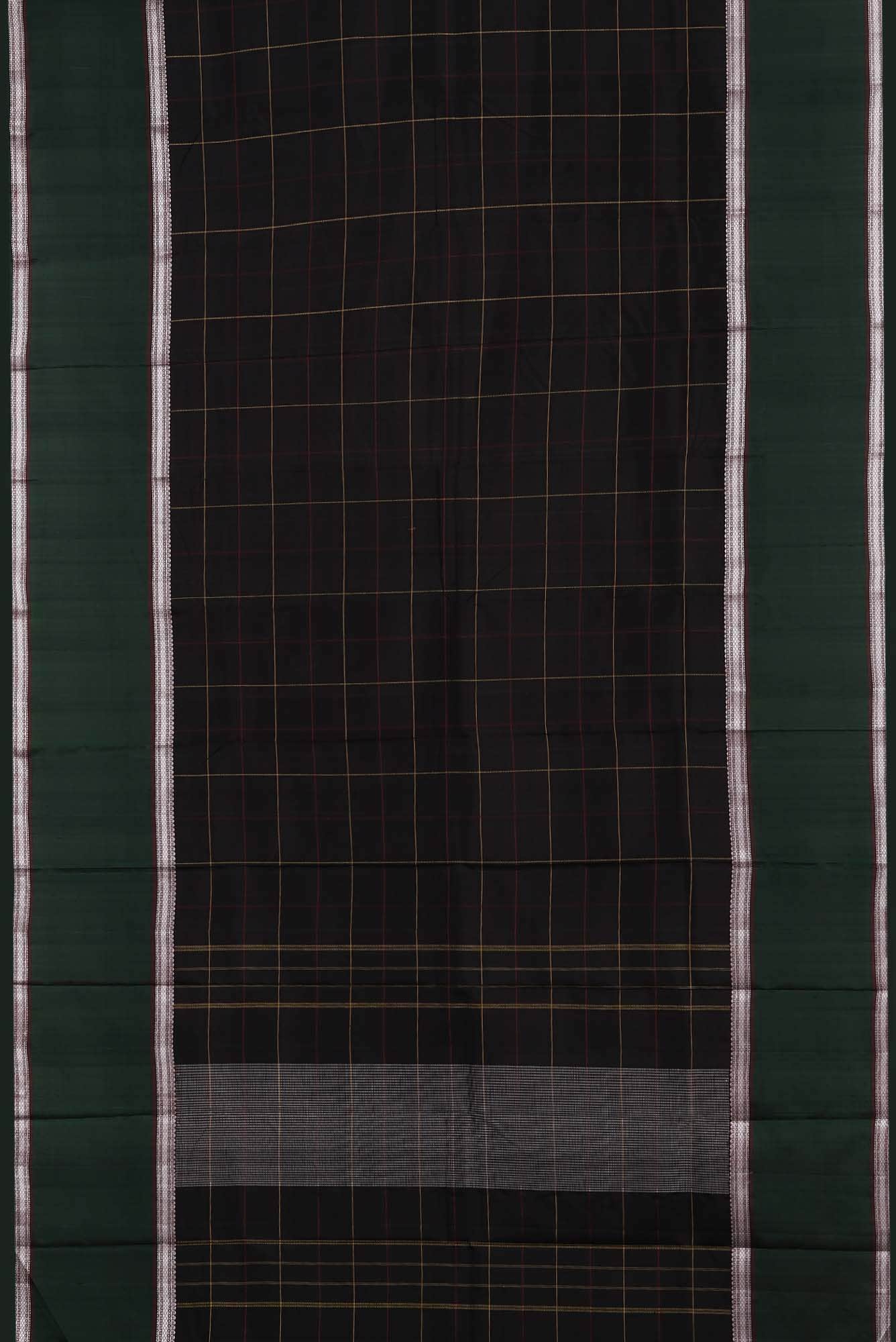 Black Kanchipuram Silk Saree