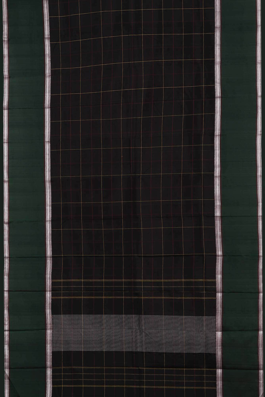 Black Kanchipuram Silk Saree