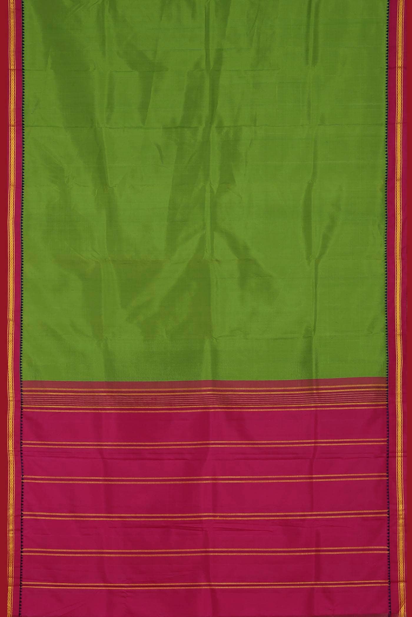 Green Kanchipuram Silk Saree